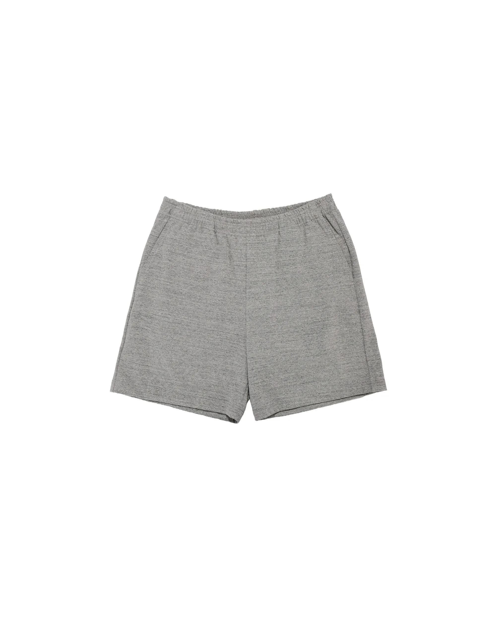 The Real McCoy's MC26037 Jersey Gym Shorts Grey sold by Lost & Found