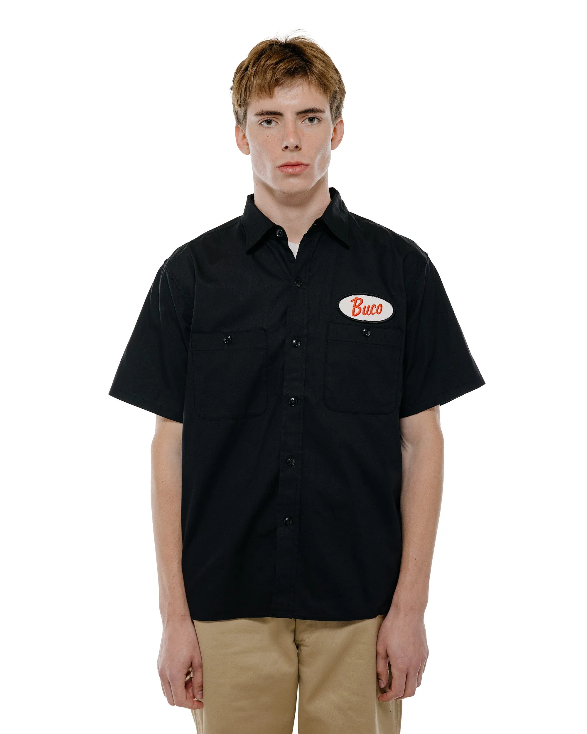 The Real McCoy's BS26001 Buco Workshirt S/S / Look At How Buco Did It! Black sold by Lost & Found product image thumbnail 2