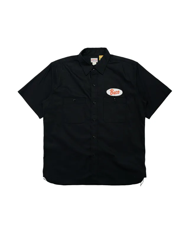 The Real McCoy's BS26001 Buco Workshirt S/S / Look At How Buco Did It! Black made by The Real McCoy's
