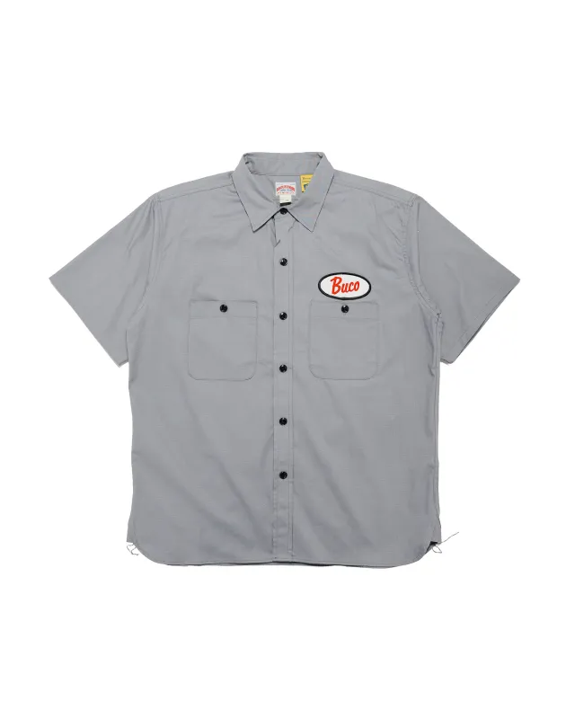 The Real McCoy's BS26001 Buco Workshirt S/S / Look At How Buco Did It! Cloud Gray made by The Real McCoy's