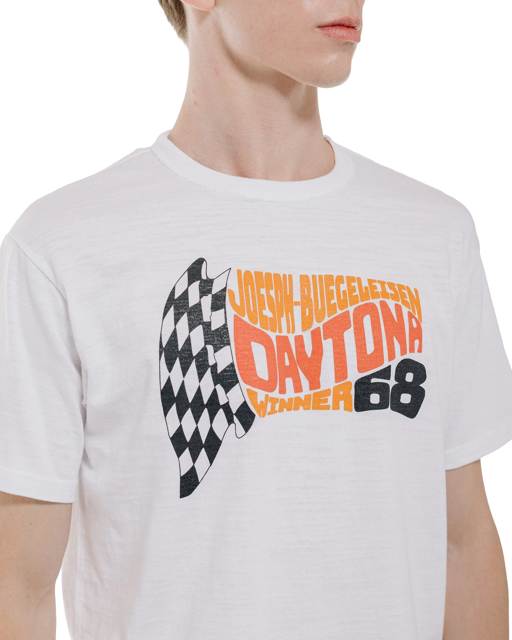 The Real McCoy's BC26008 Athletic T-Shirt / Daytona 68' White sold by Lost & Found product image thumbnail 3