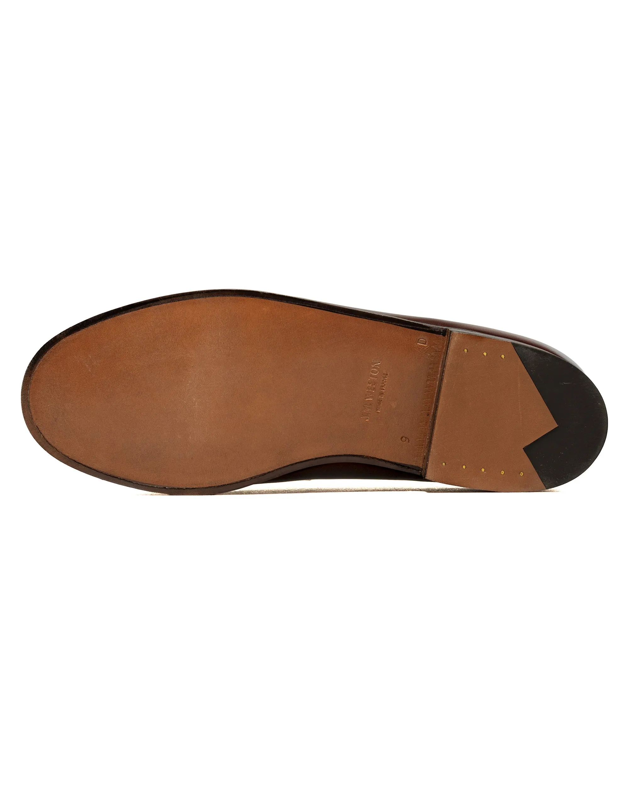 J.M. Weston 180 Loafer Brown Boxcalf Leather sold by Lost & Found product image thumbnail 4