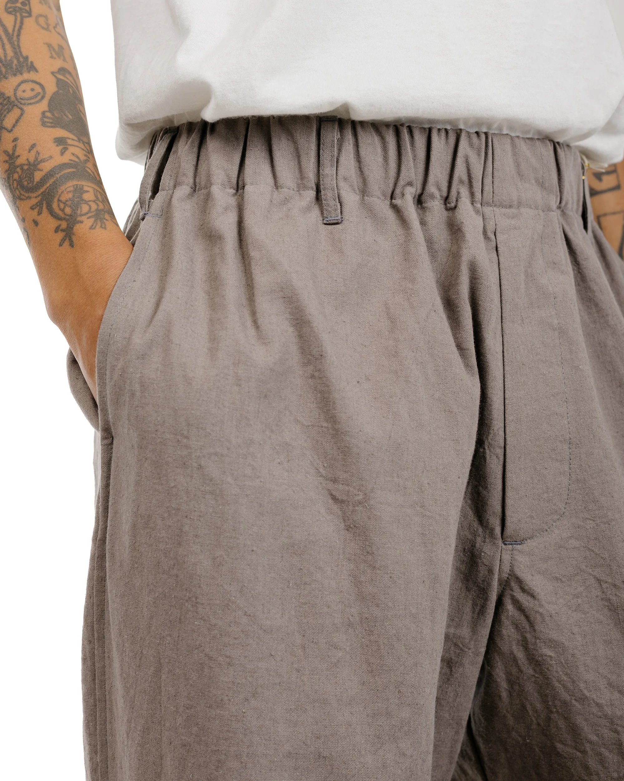 James Coward Carry On Pant Mid Grey Overdyed Canvas sold by Lost & Found product image thumbnail 4