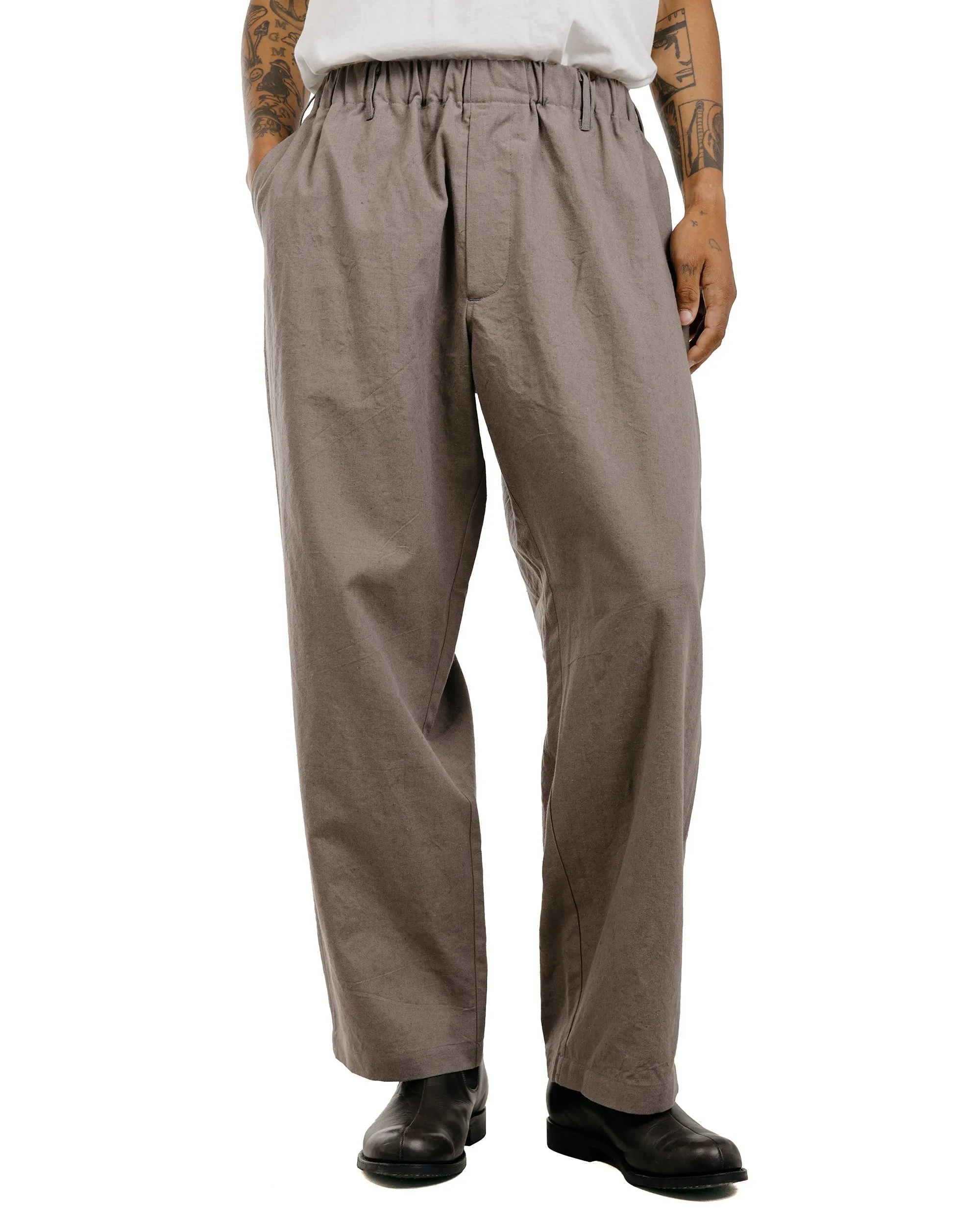 James Coward Carry On Pant Mid Grey Overdyed Canvas sold by Lost & Found product image thumbnail 2