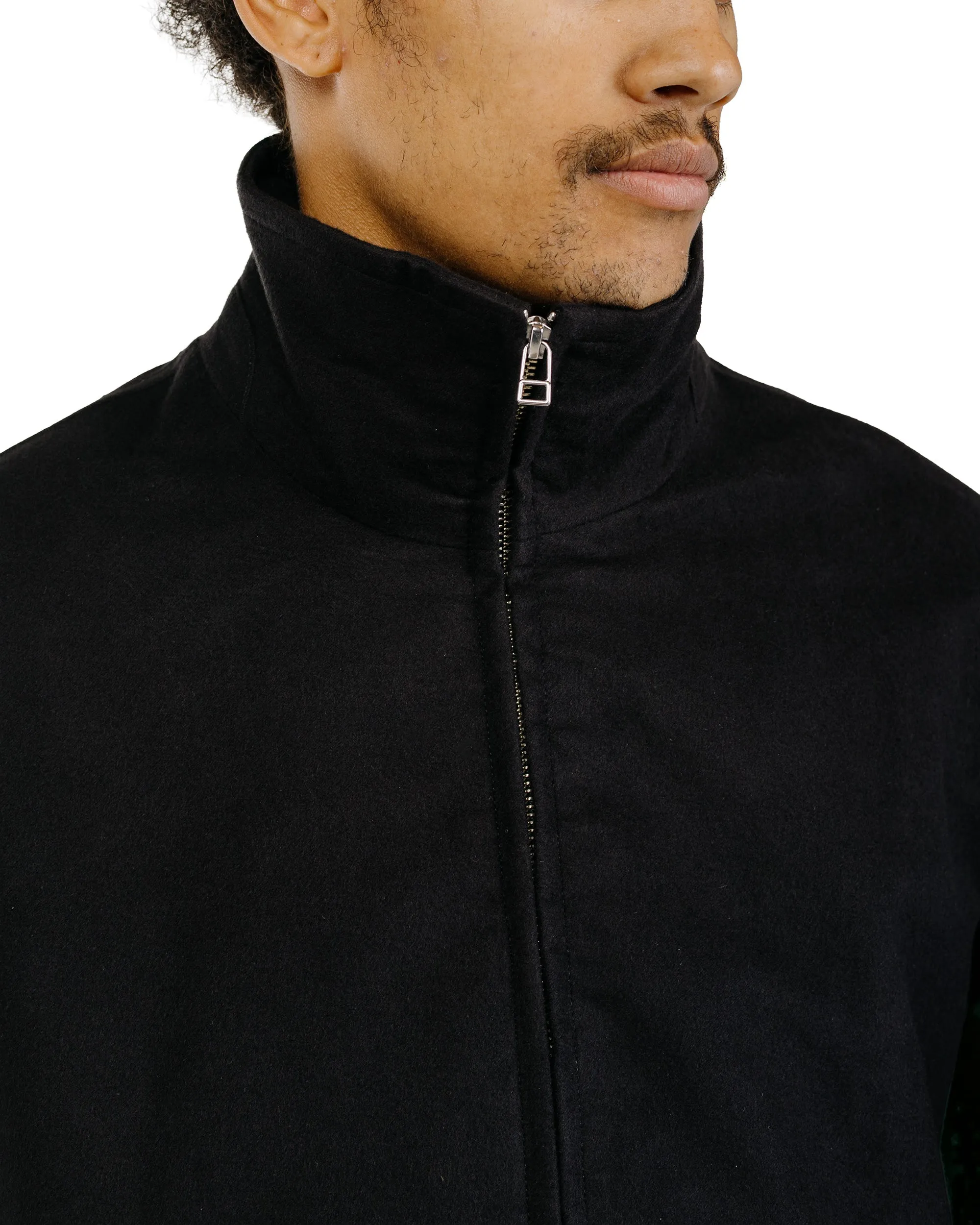 James Coward Circuit Jacket Black Cotton Silk Moleskin sold by Lost & Found product image thumbnail 3