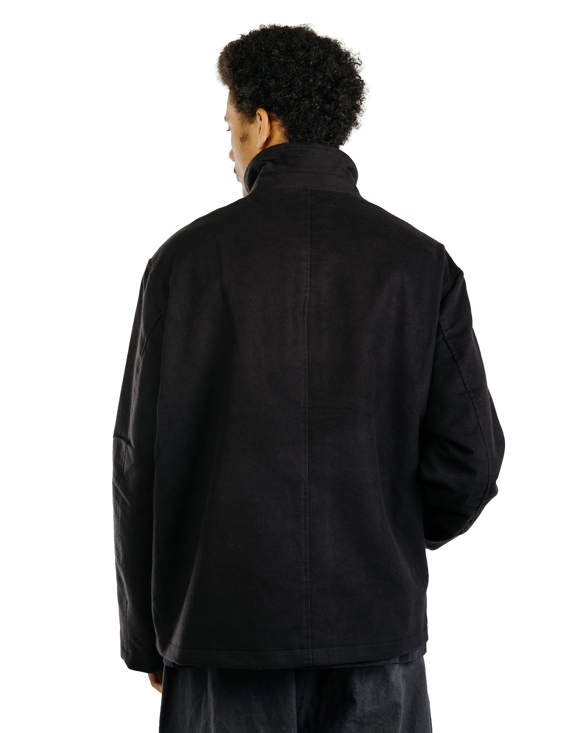 James Coward Circuit Jacket Black Cotton Silk Moleskin sold by Lost & Found product image thumbnail 4