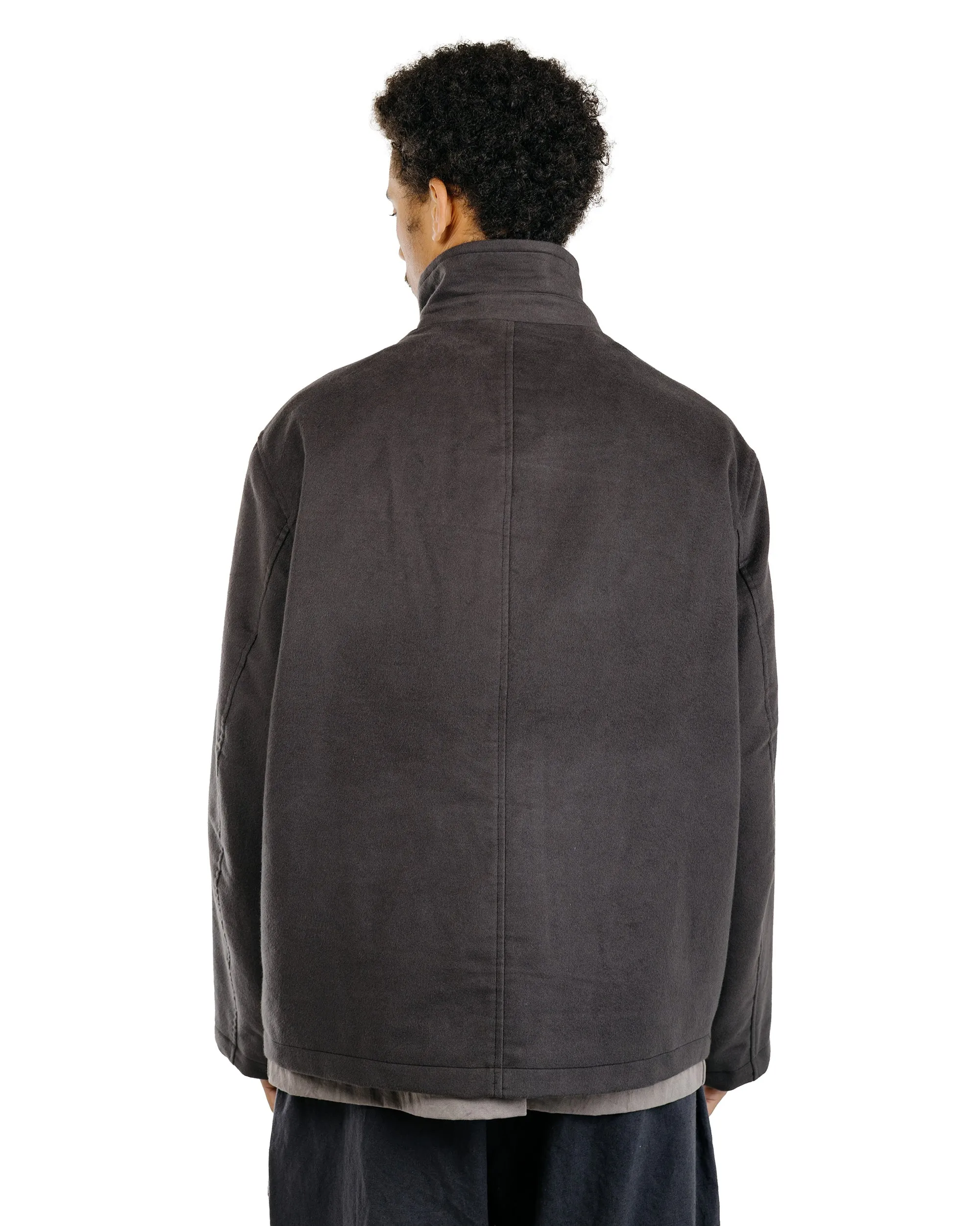 James Coward Circuit Jacket Charcoal Cotton Silk Moleskin sold by Lost & Found product image thumbnail 3
