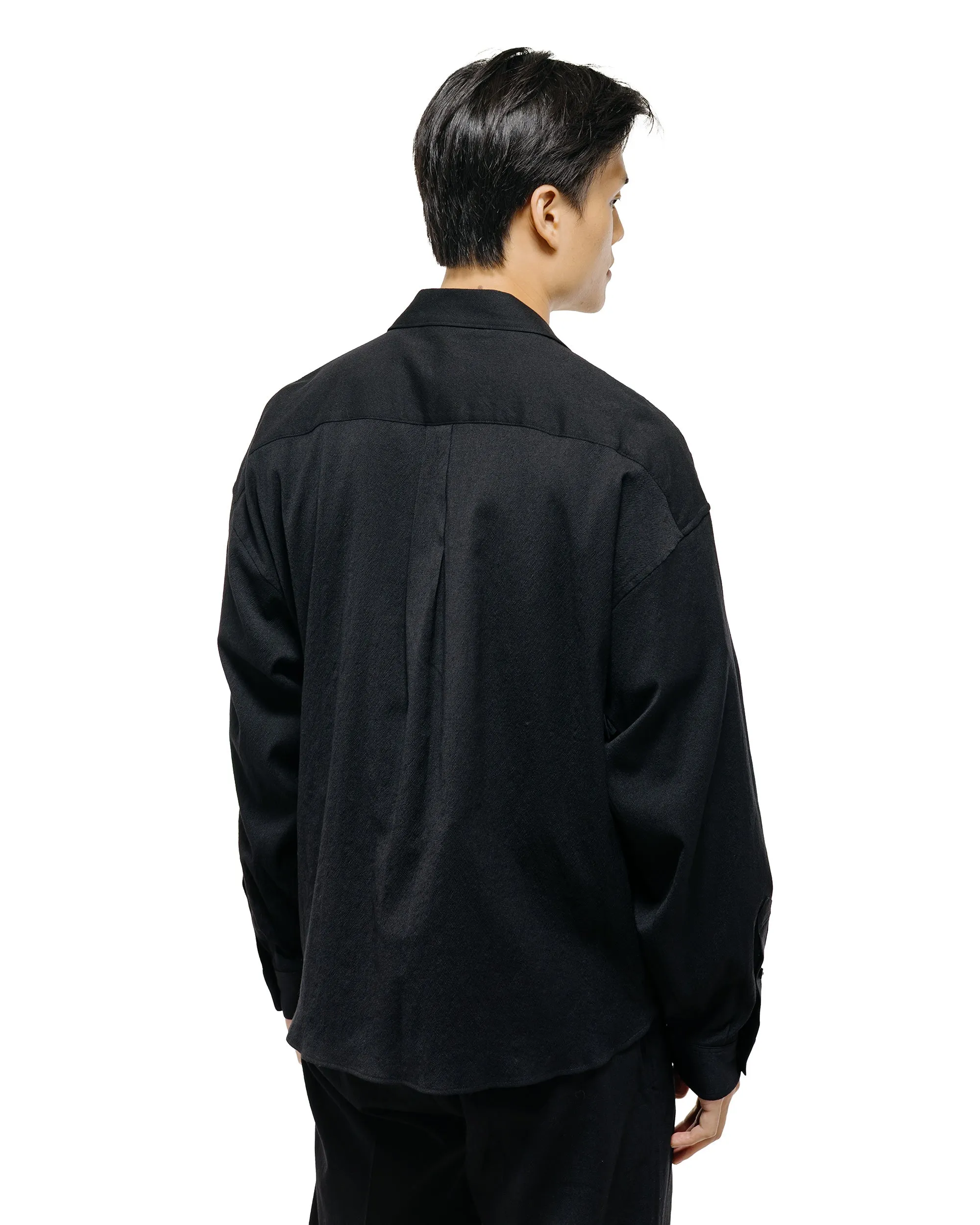 Old Joe Asymmetry Front Tunic Shirts (Long-Sleeve) Onyx sold by Lost & Found product image thumbnail 4