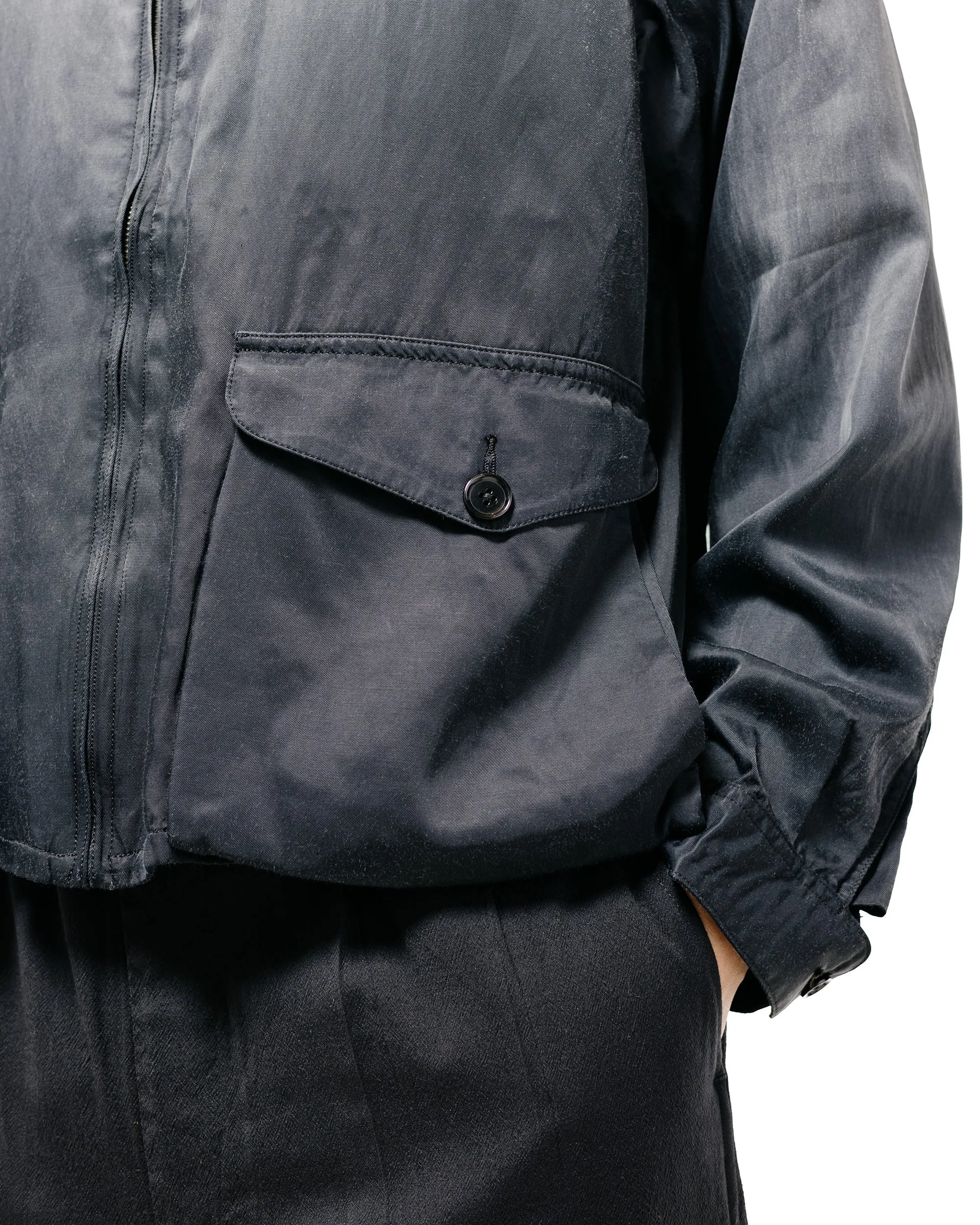 Old Joe Patina-Rayon Weather Chief Jacket Graphite sold by Lost & Found product image thumbnail 3