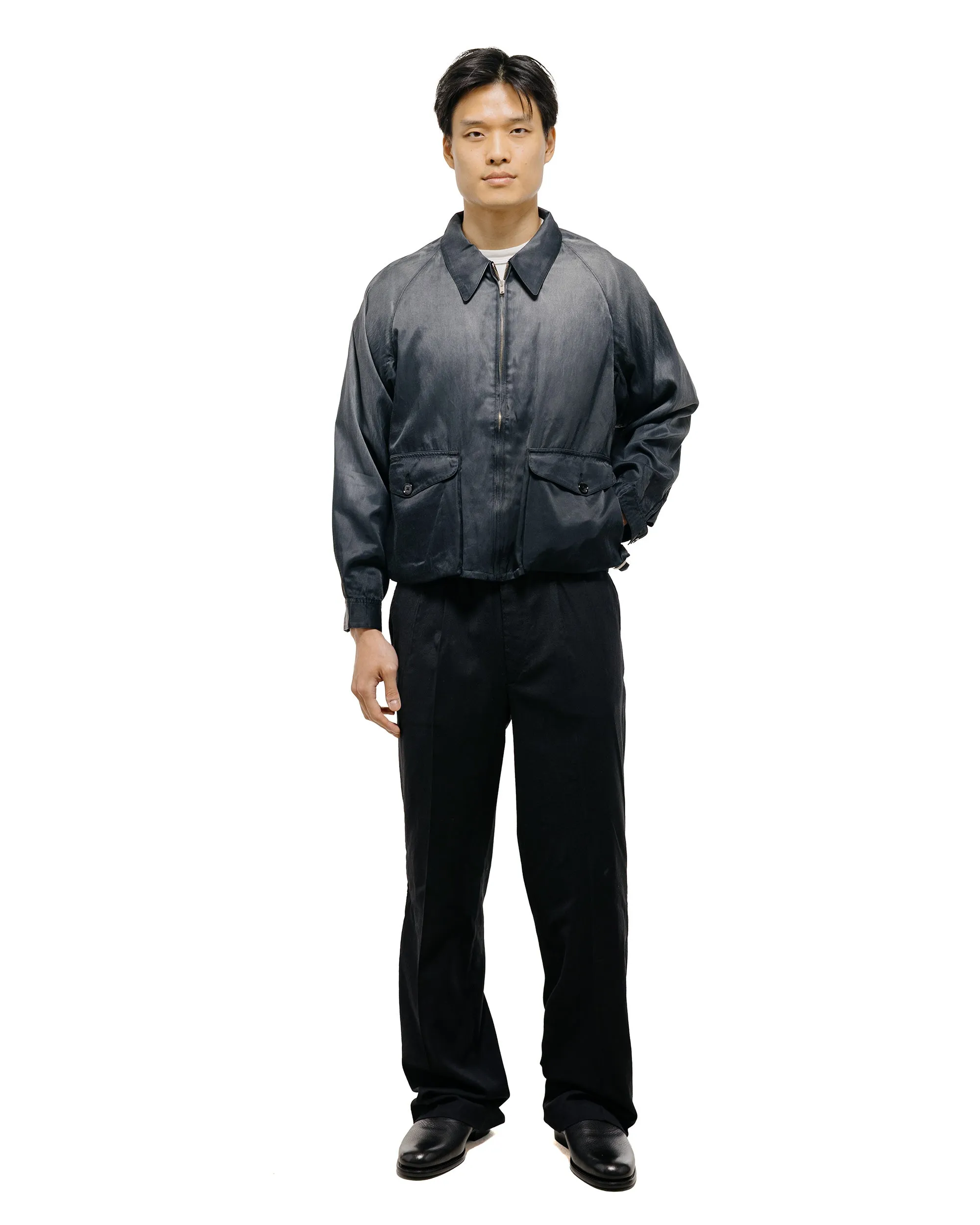 Old Joe Patina-Rayon Weather Chief Jacket Graphite sold by Lost & Found product image thumbnail 5