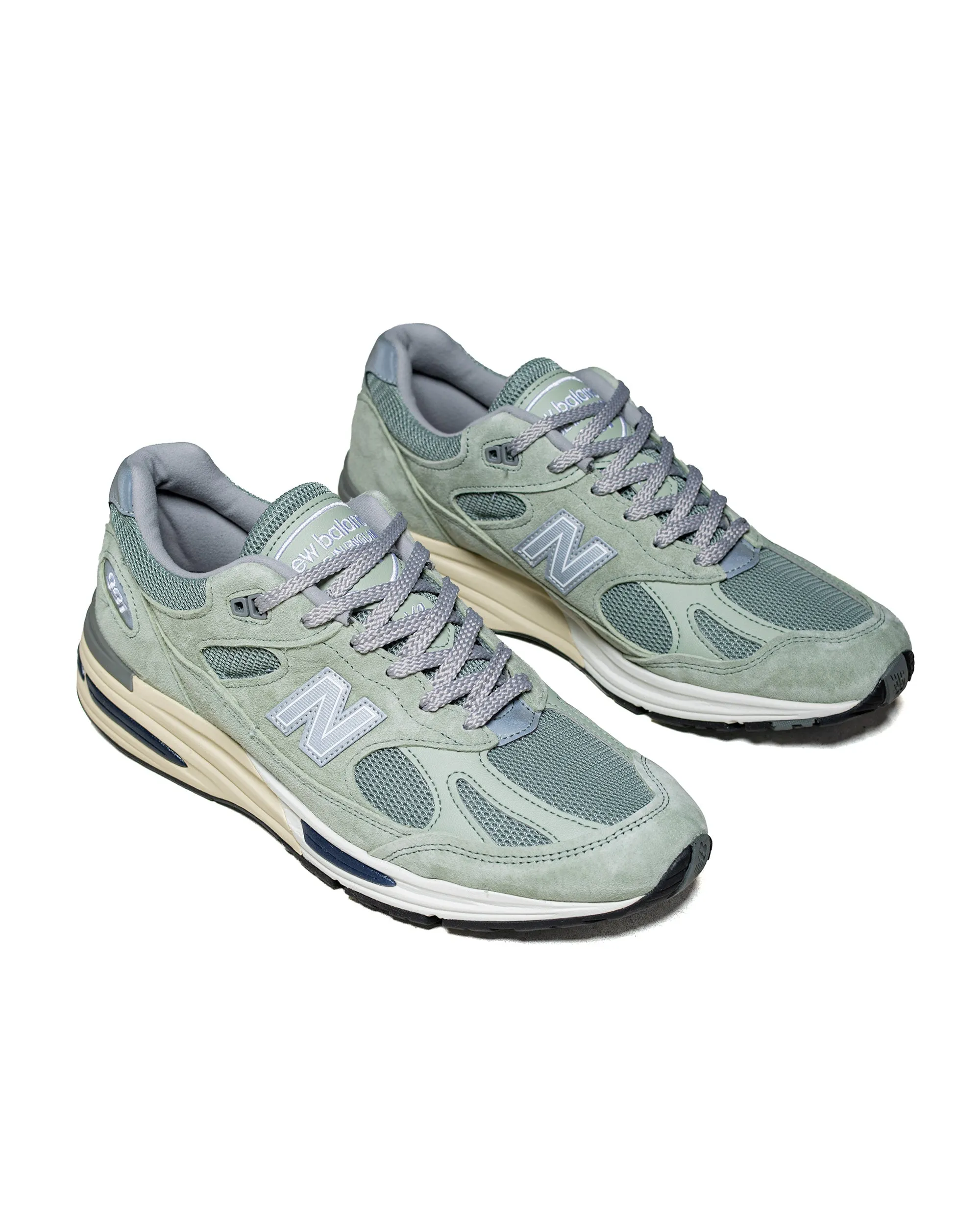 New Balance U991BB2 Sea Grass/Silver sold by Lost & Found product image thumbnail 2