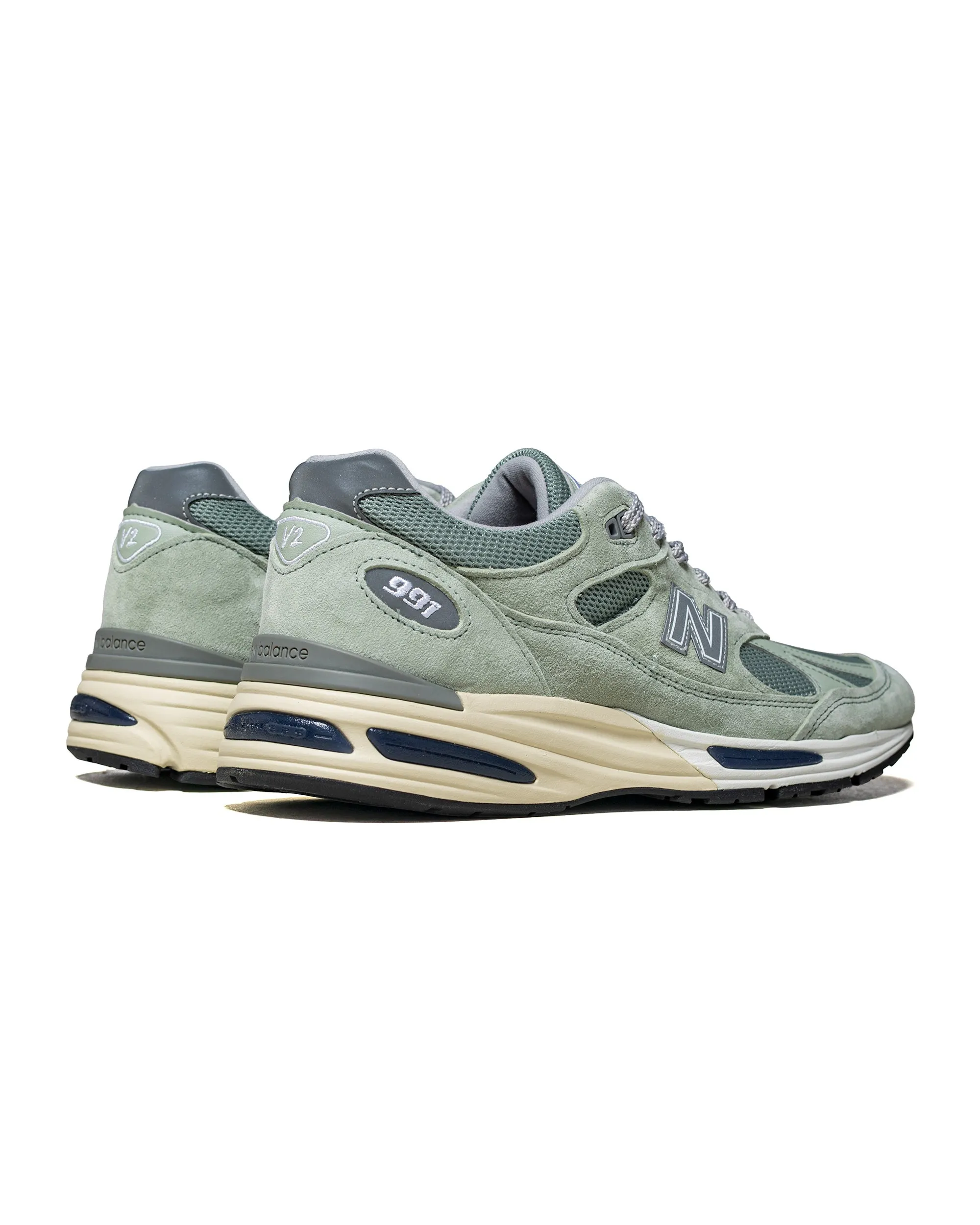 New Balance U991BB2 Sea Grass/Silver sold by Lost & Found product image thumbnail 3