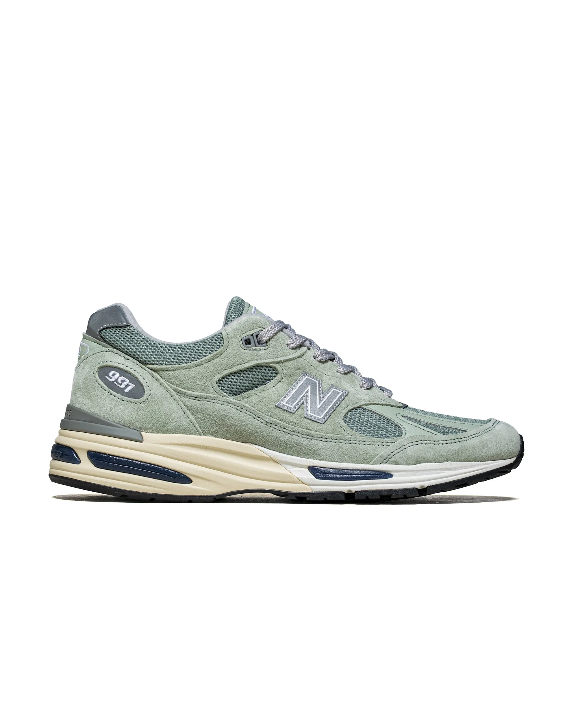 New Balance U991BB2 Sea Grass/Silver sold by Lost & Found