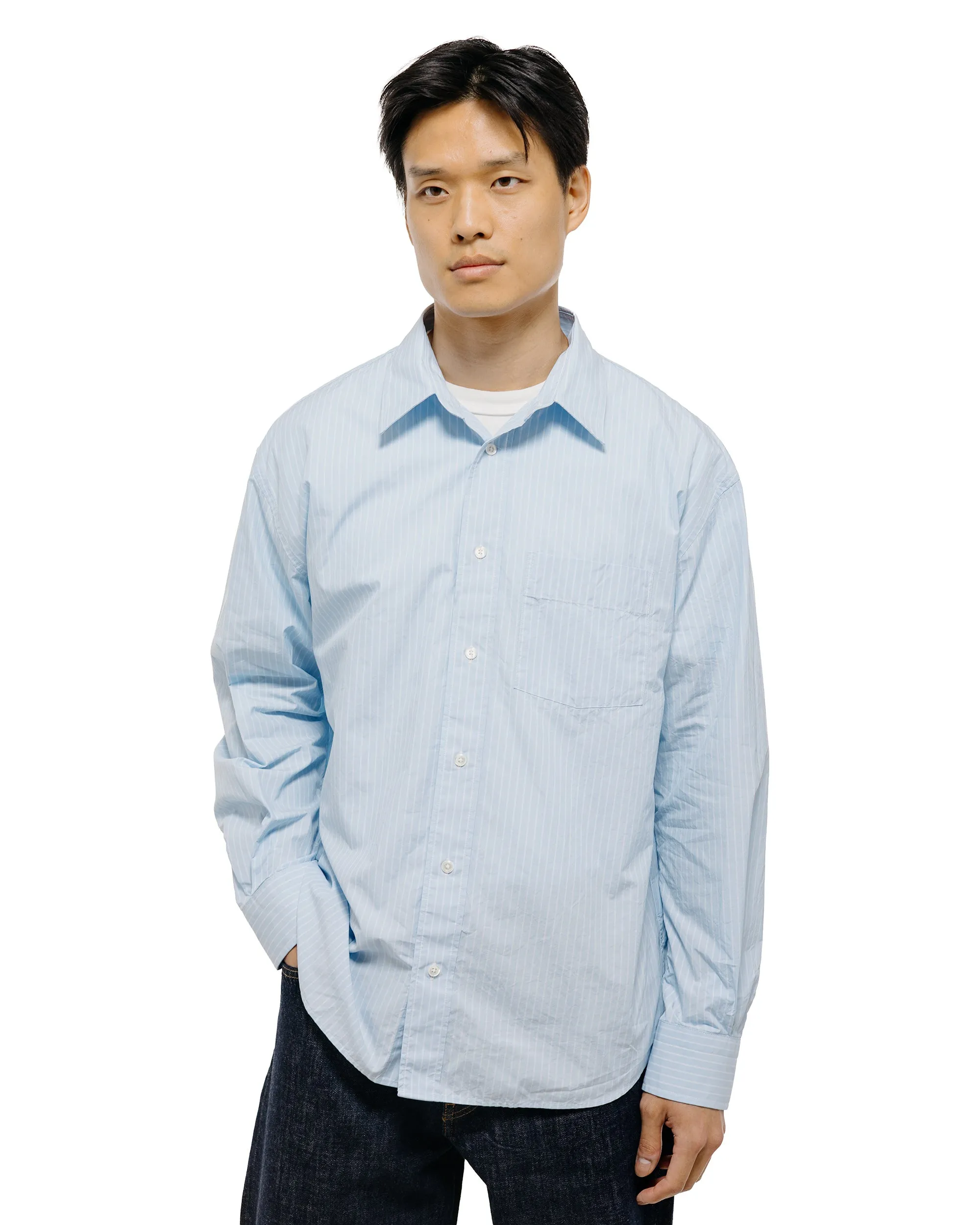 Sunflower New Base Shirt Striped 210 Blue sold by Lost & Found product image thumbnail 2