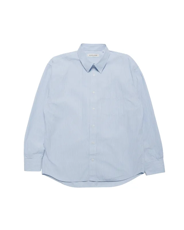 Sunflower New Base Shirt Striped 210 Blue made by Sunflower