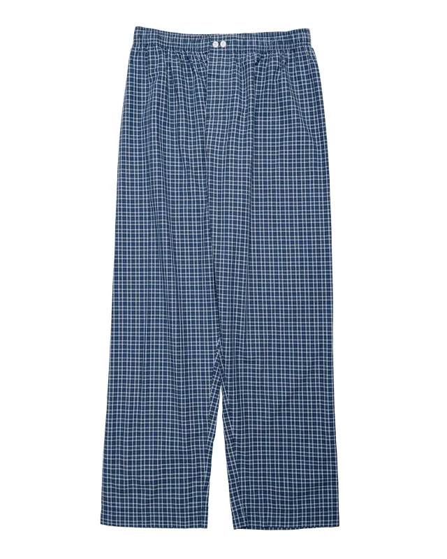Tekla Fine Twill Pyjama Pants Lanegan Checks made by Lost & Found