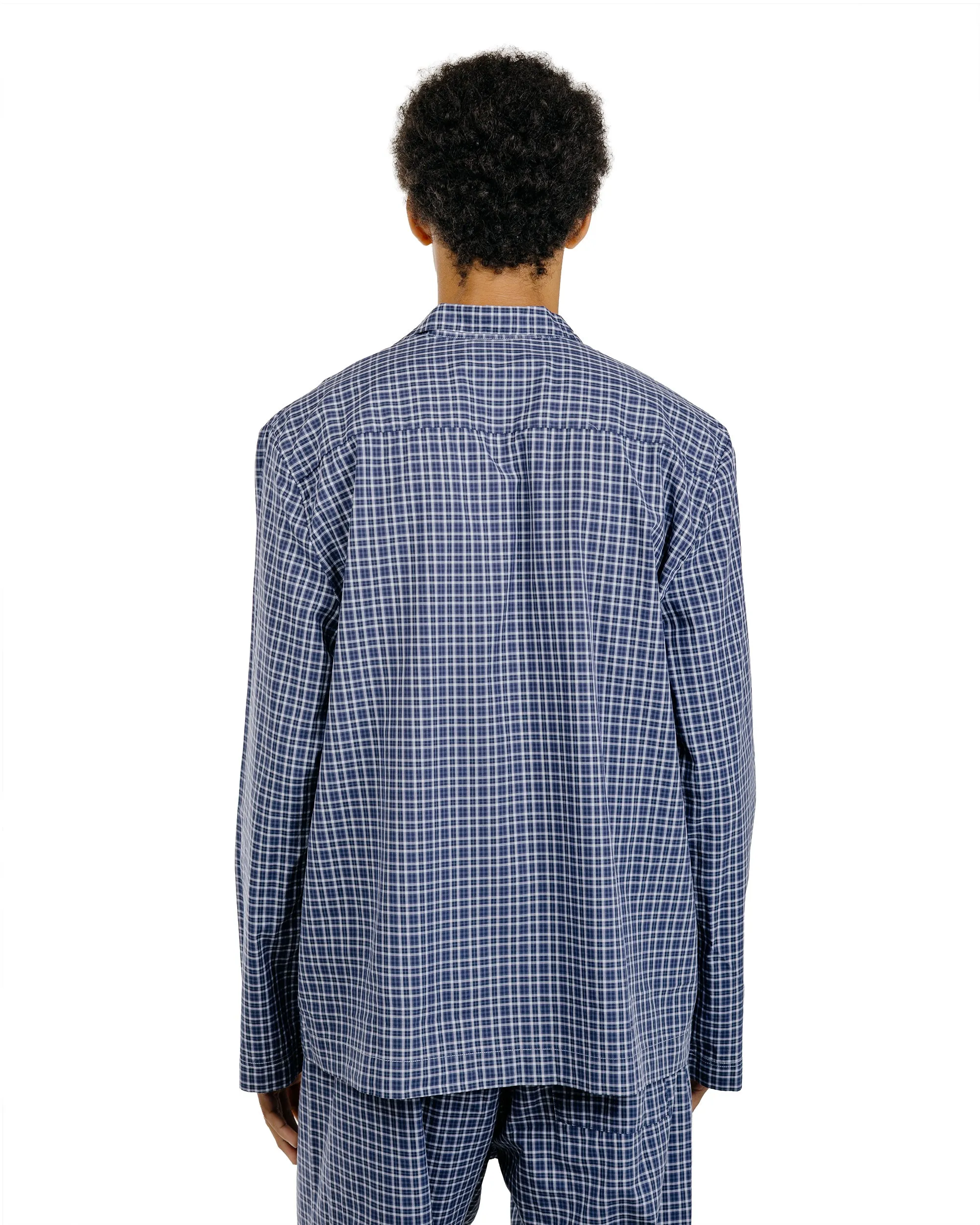 Tekla Fine Twill Pyjama Shirt Lanegan Checks sold by Lost & Found product image thumbnail 3