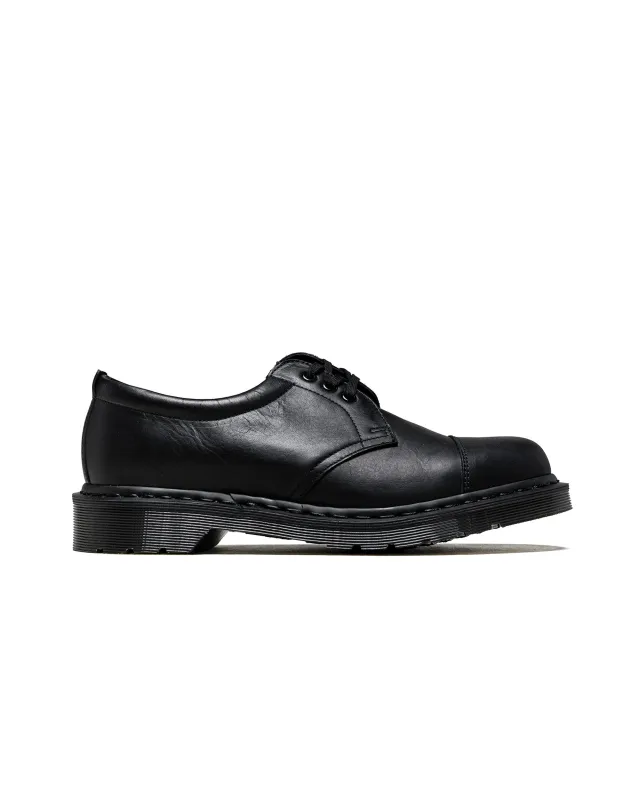 MHL Dr. Martens 1461 Oxford Black Grained Oiled made by Margaret Howell