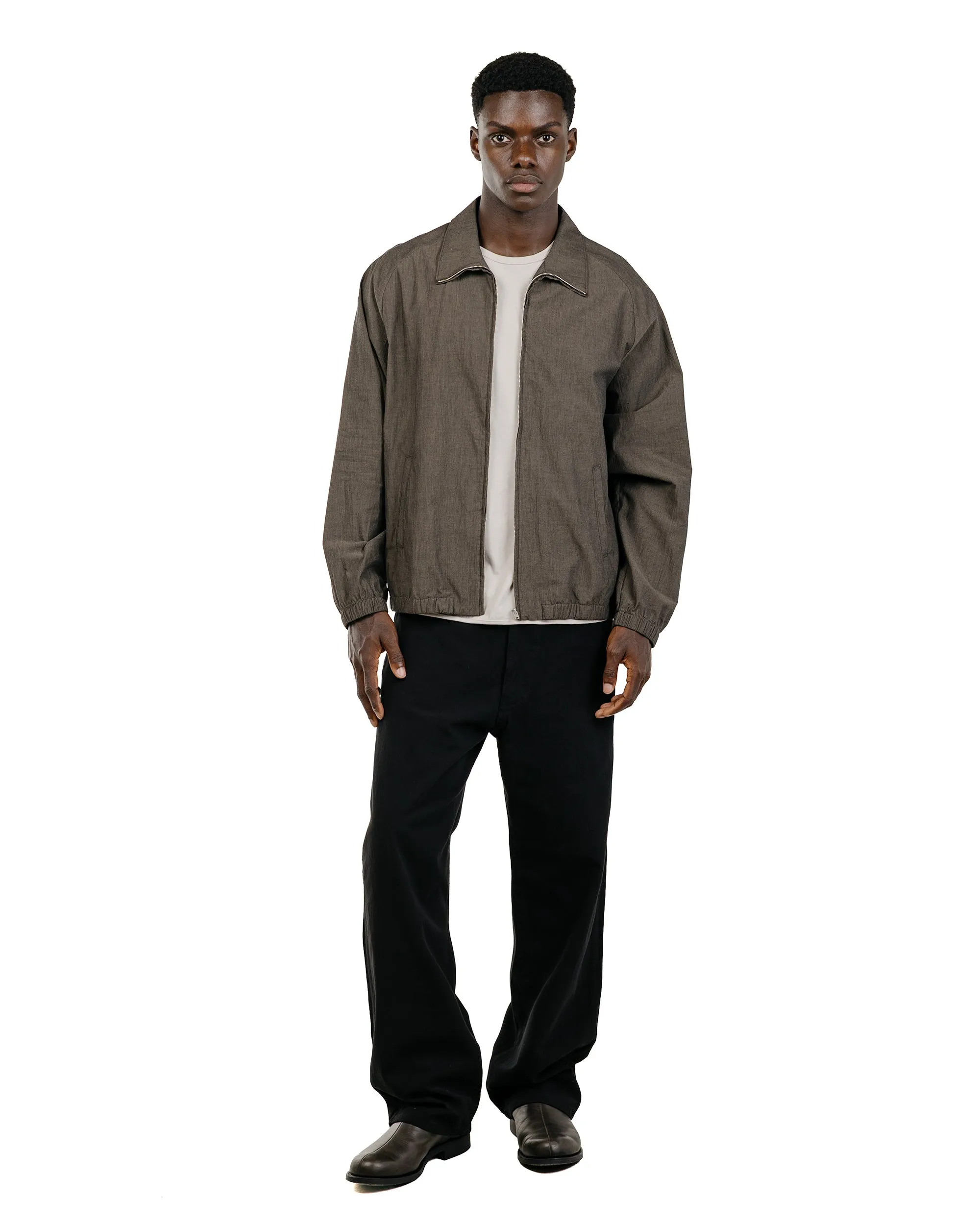 Lady White Co. Tumbled Poplin Full Zip Brown Pearl sold by Lost & Found product image thumbnail 5