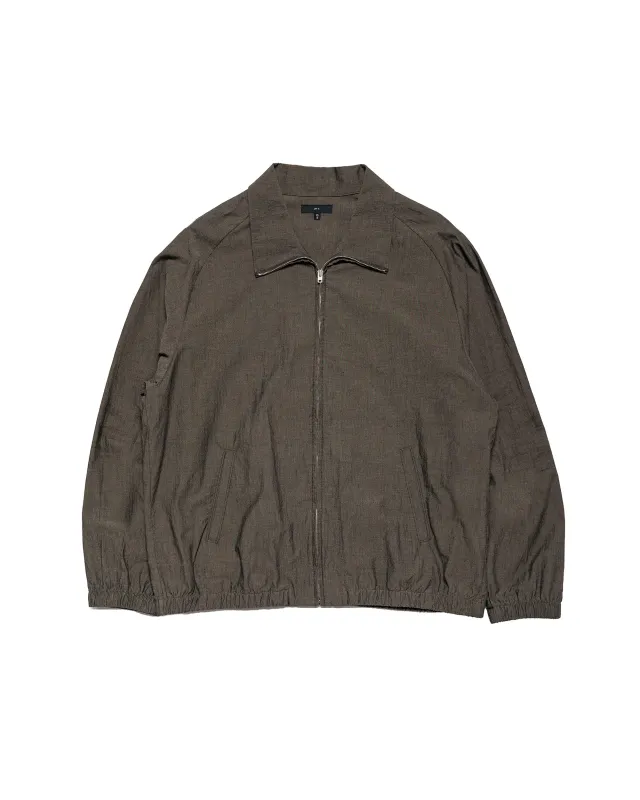 Lady White Co. Tumbled Poplin Full Zip Brown Pearl made by Lady White Co.
