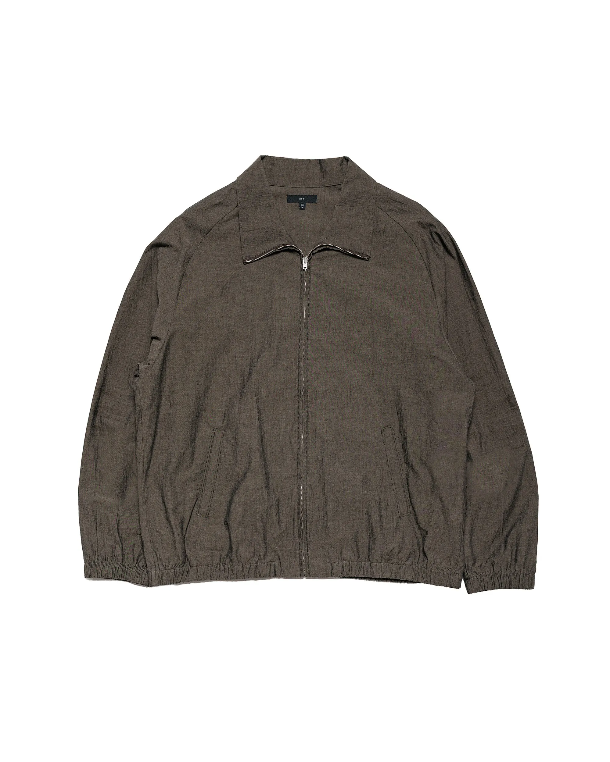 Lady White Co. Tumbled Poplin Full Zip Brown Pearl sold by Lost & Found