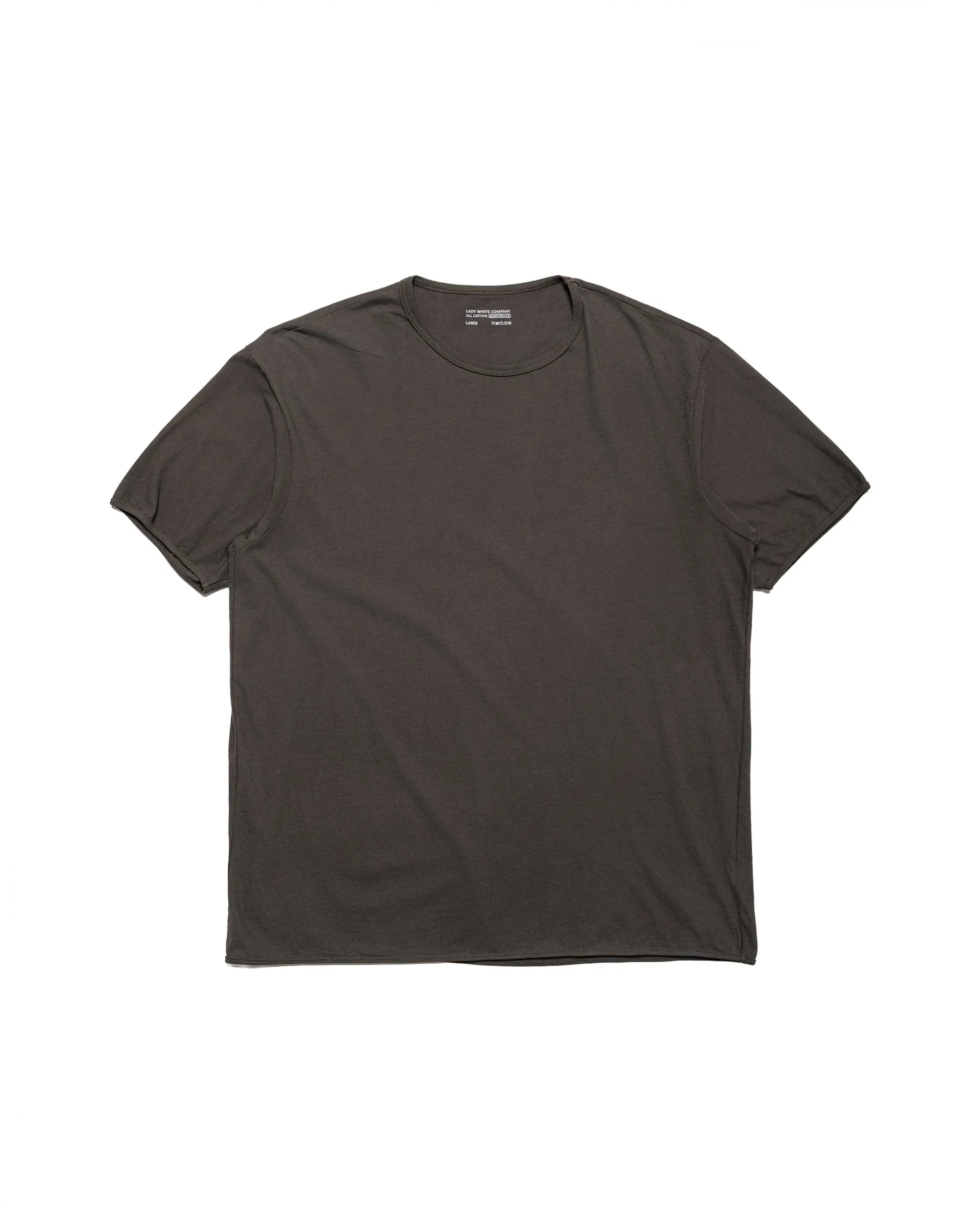 Lady White Co. Binded Dry-Lite T-Shirt Flint sold by Lost & Found