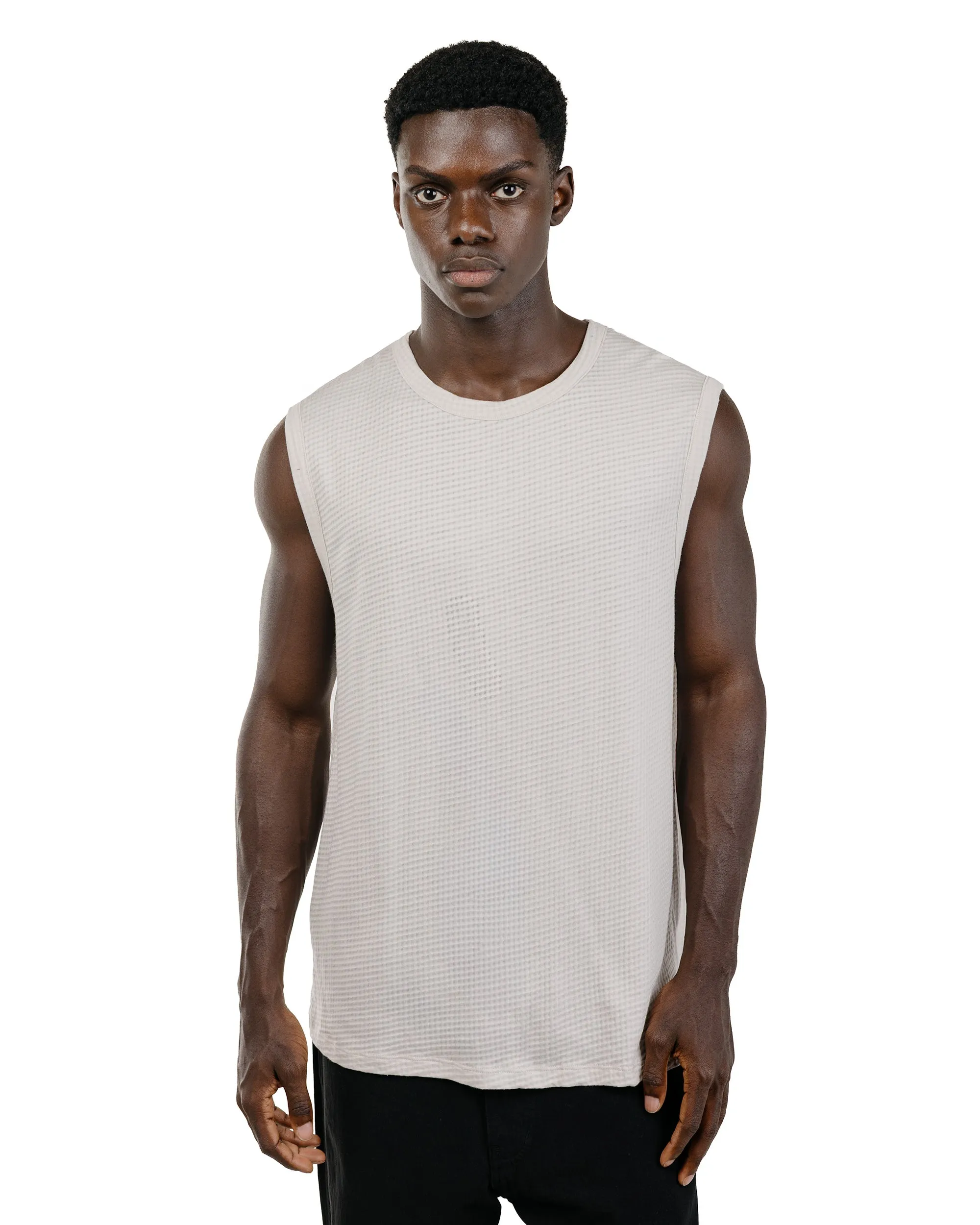 Lady White Co. Gauze Sleeveless T-Shirt Solar Grey sold by Lost & Found product image thumbnail 2