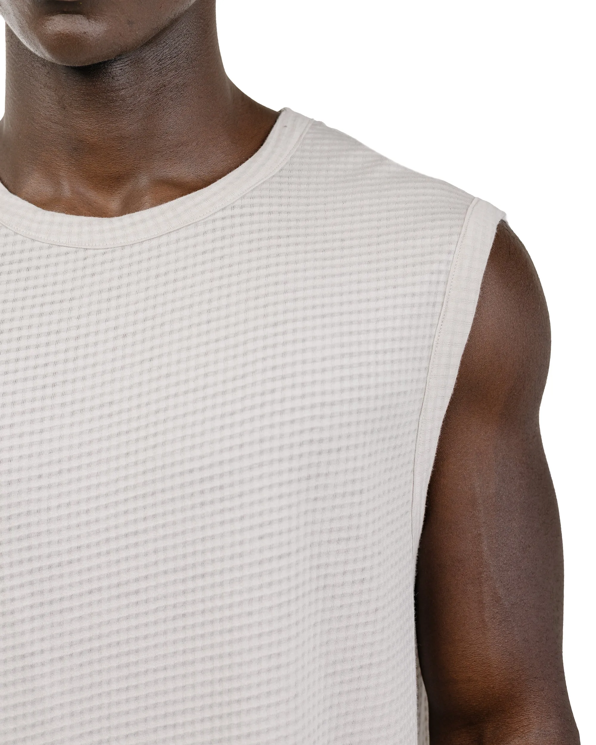 Lady White Co. Gauze Sleeveless T-Shirt Solar Grey sold by Lost & Found product image thumbnail 3