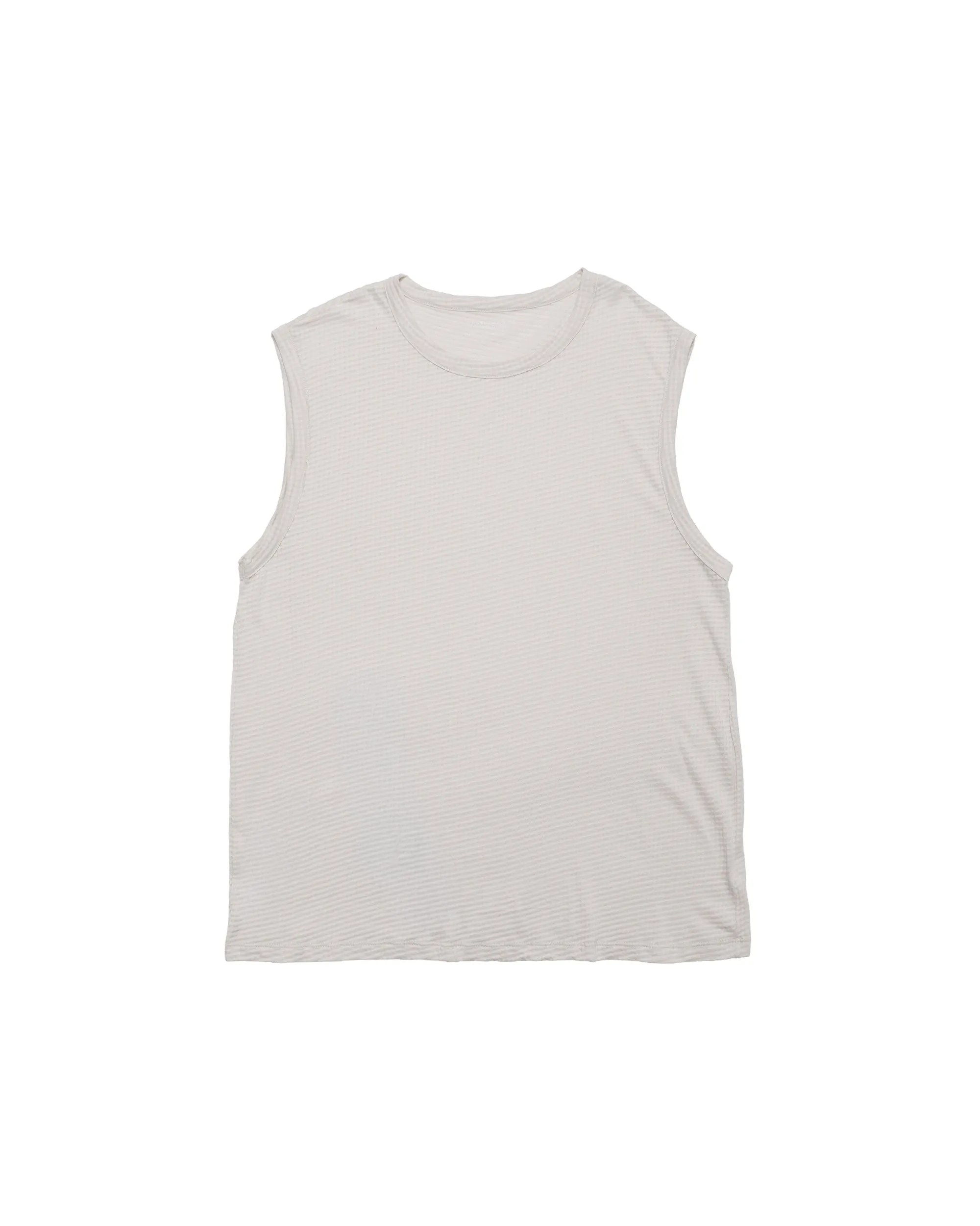 Lady White Co. Gauze Sleeveless T-Shirt Solar Grey sold by Lost & Found