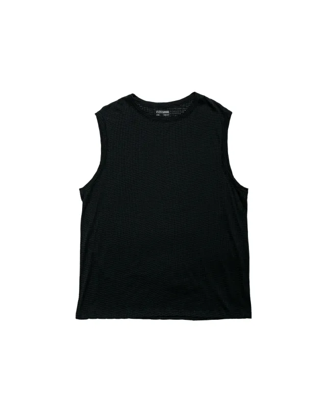 Lady White Co. Gauze Sleeveless T-Shirt Black made by Lady White Co.