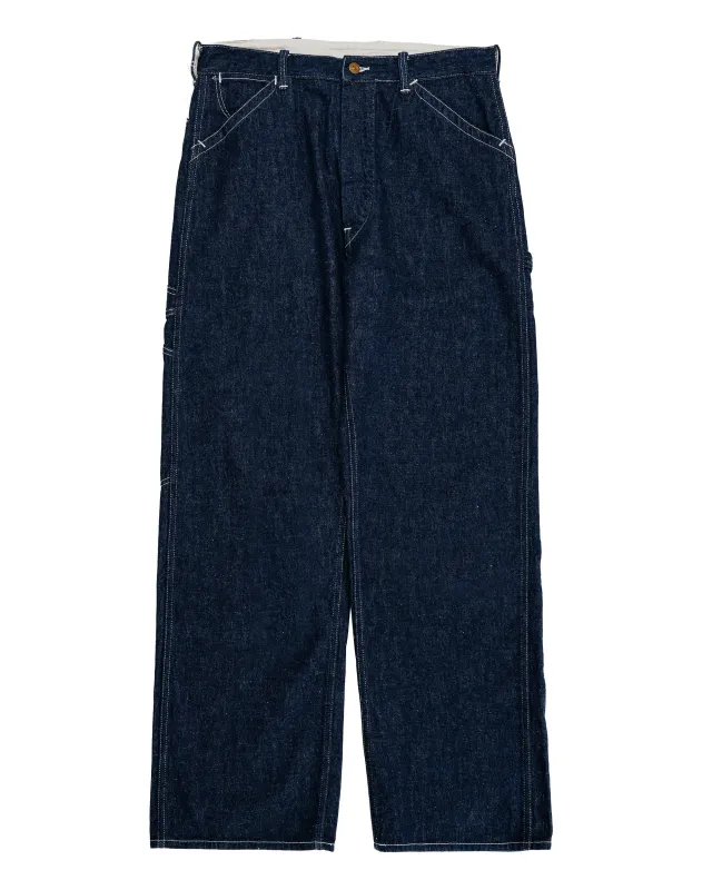 Warehouse Lot. JG-12 Ironworkers Trousers Indigo Denim made by Warehouse