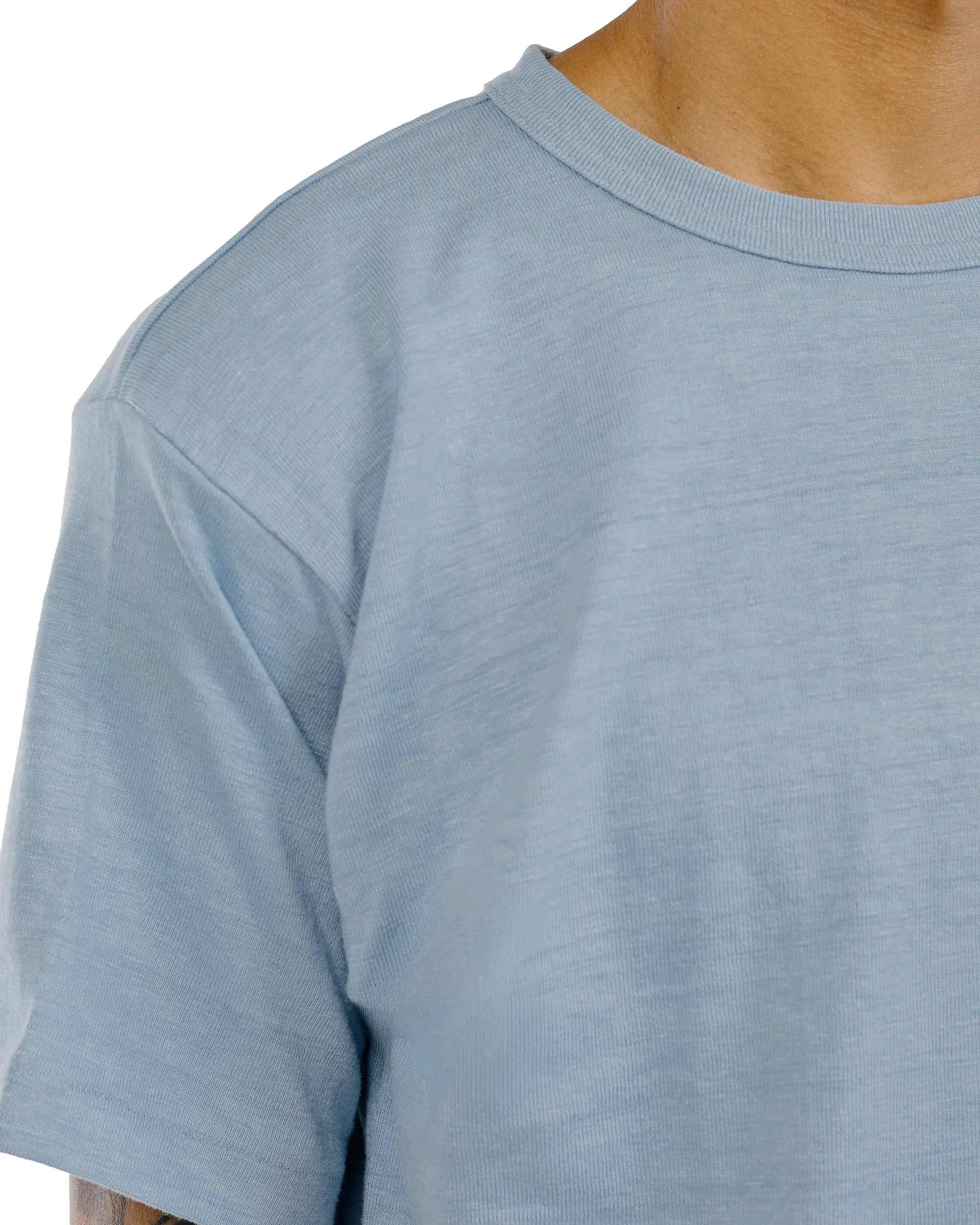 Warehouse Lot. JG-CS06 Standard T-Shirt Sax sold by Lost & Found product image thumbnail 3