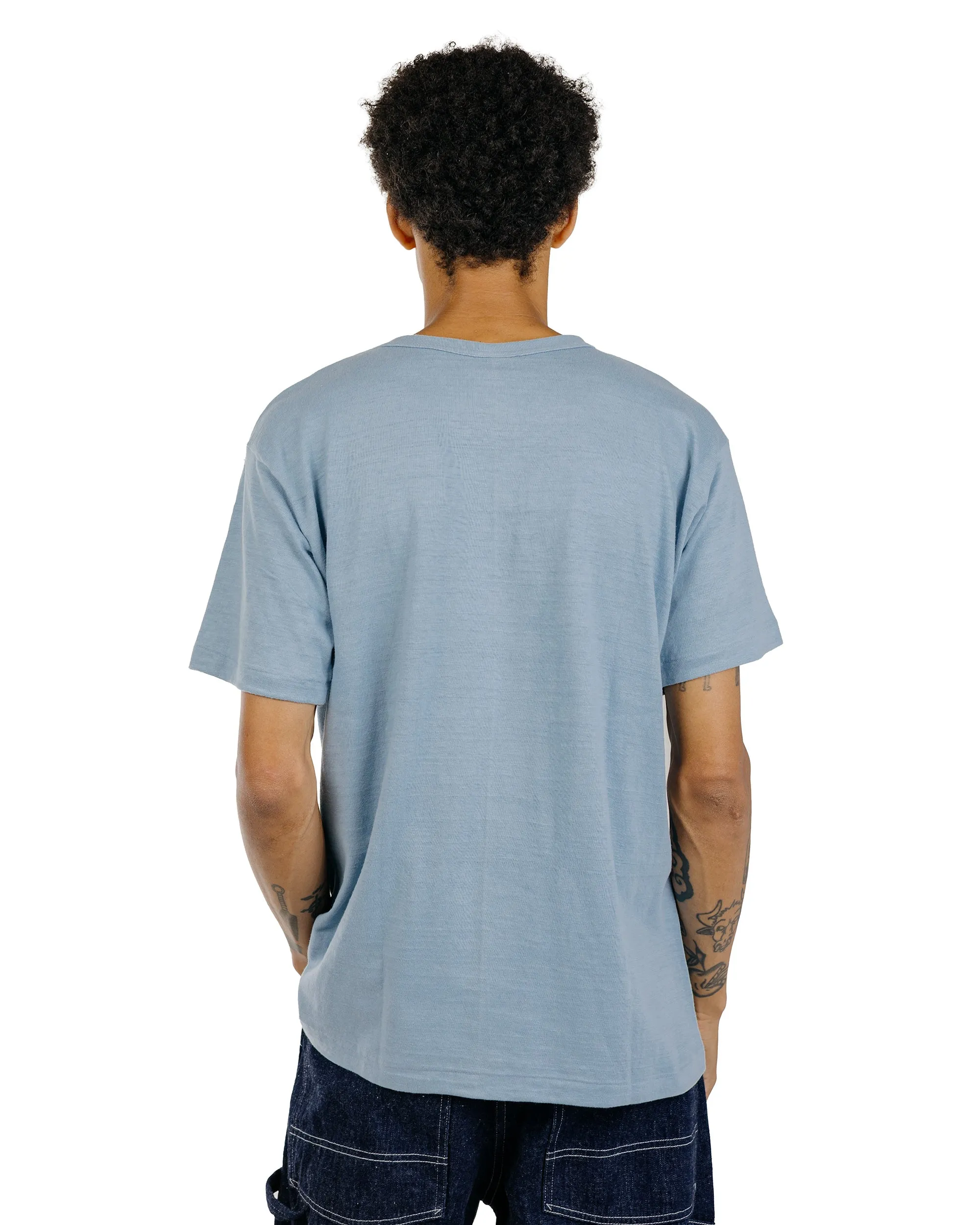 Warehouse Lot. JG-CS06 Standard T-Shirt Sax sold by Lost & Found product image thumbnail 4
