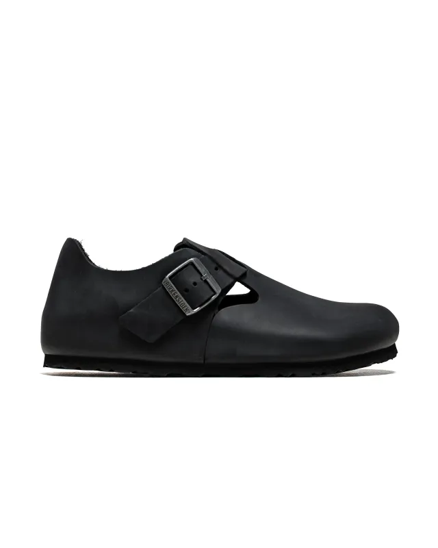Birkenstock London Nubuck Oiled Black made by Birkenstock