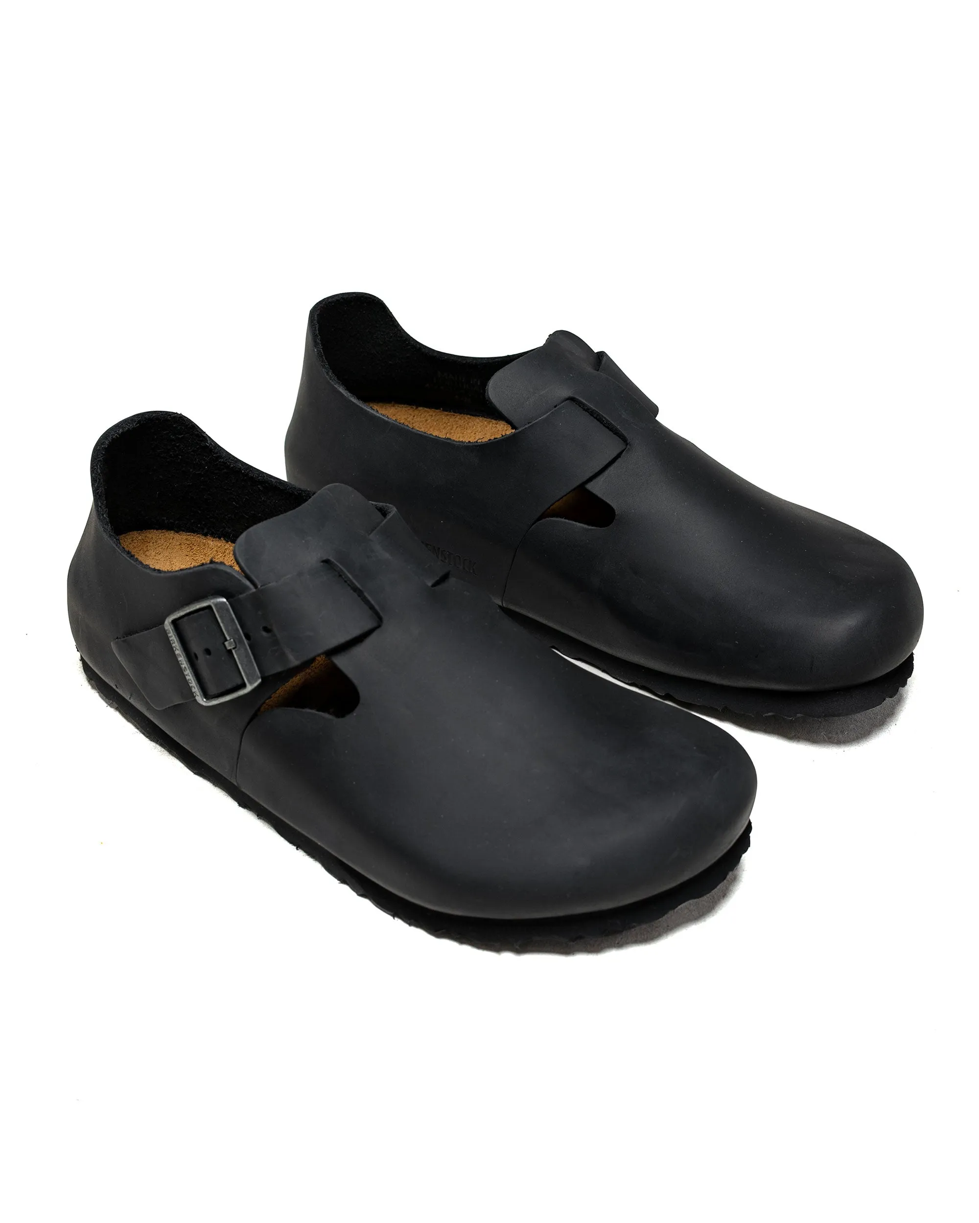 Birkenstock London Nubuck Oiled Black sold by Lost & Found product image thumbnail 2