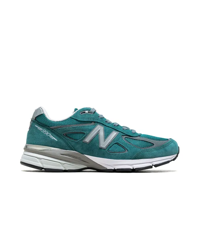 New Balance U990OV4 Vintage Teal/Grey made by New Balance