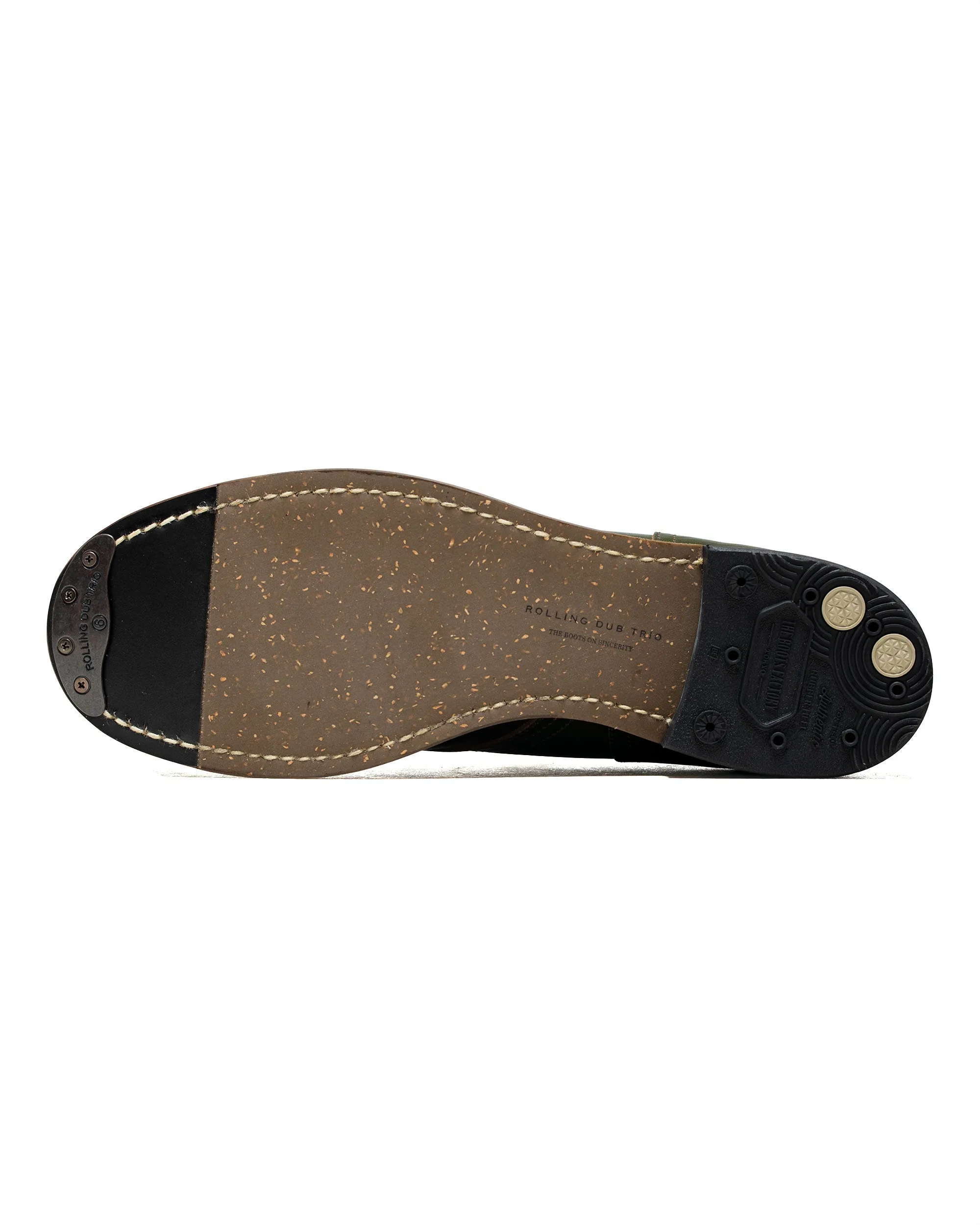 Rolling Dub Trio Coupen Green Horsehide sold by Lost & Found product image thumbnail 5