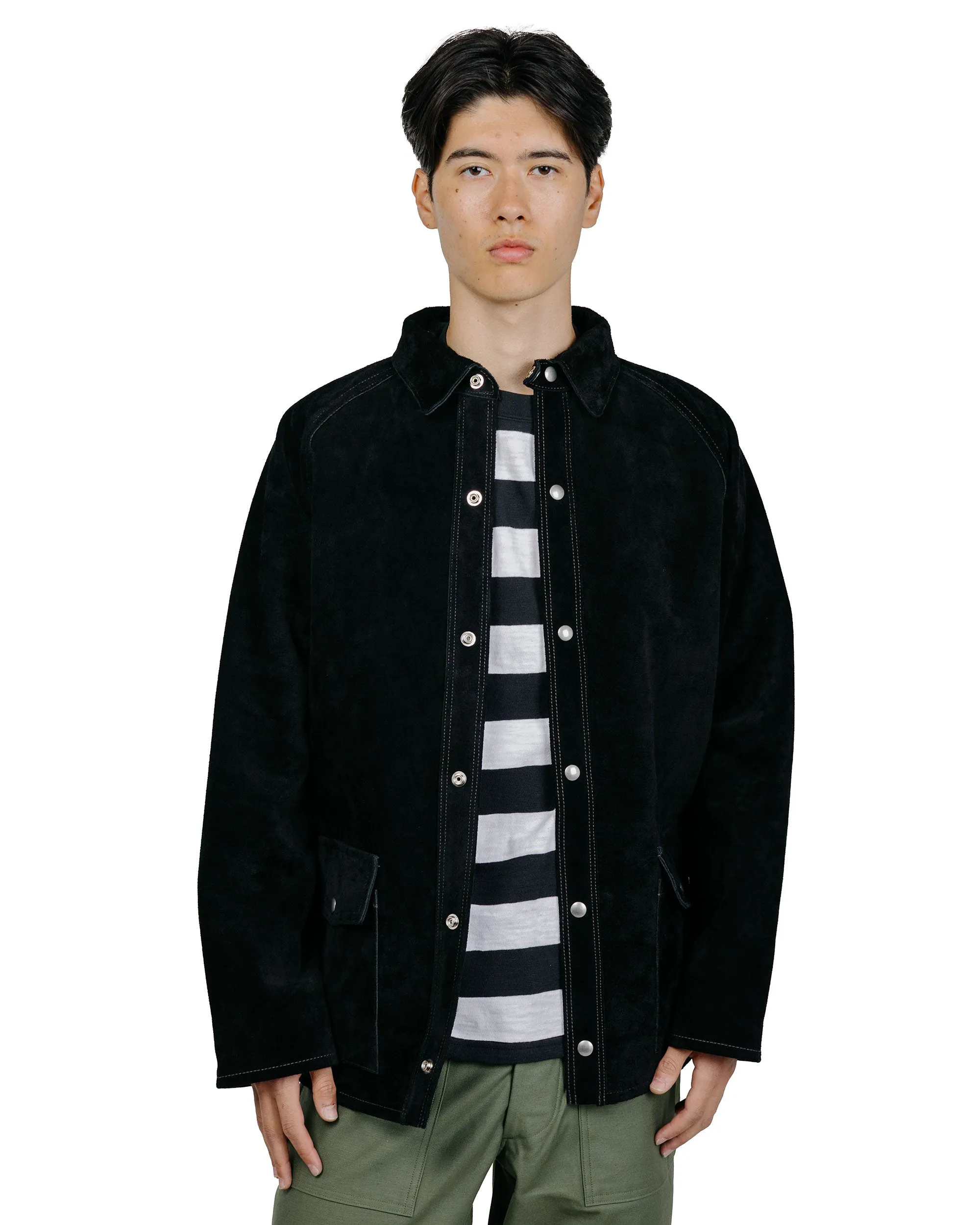 The Real McCoy's MJ23014 8HU Leather Welder Jacket Black sold by Lost & Found product image thumbnail 2