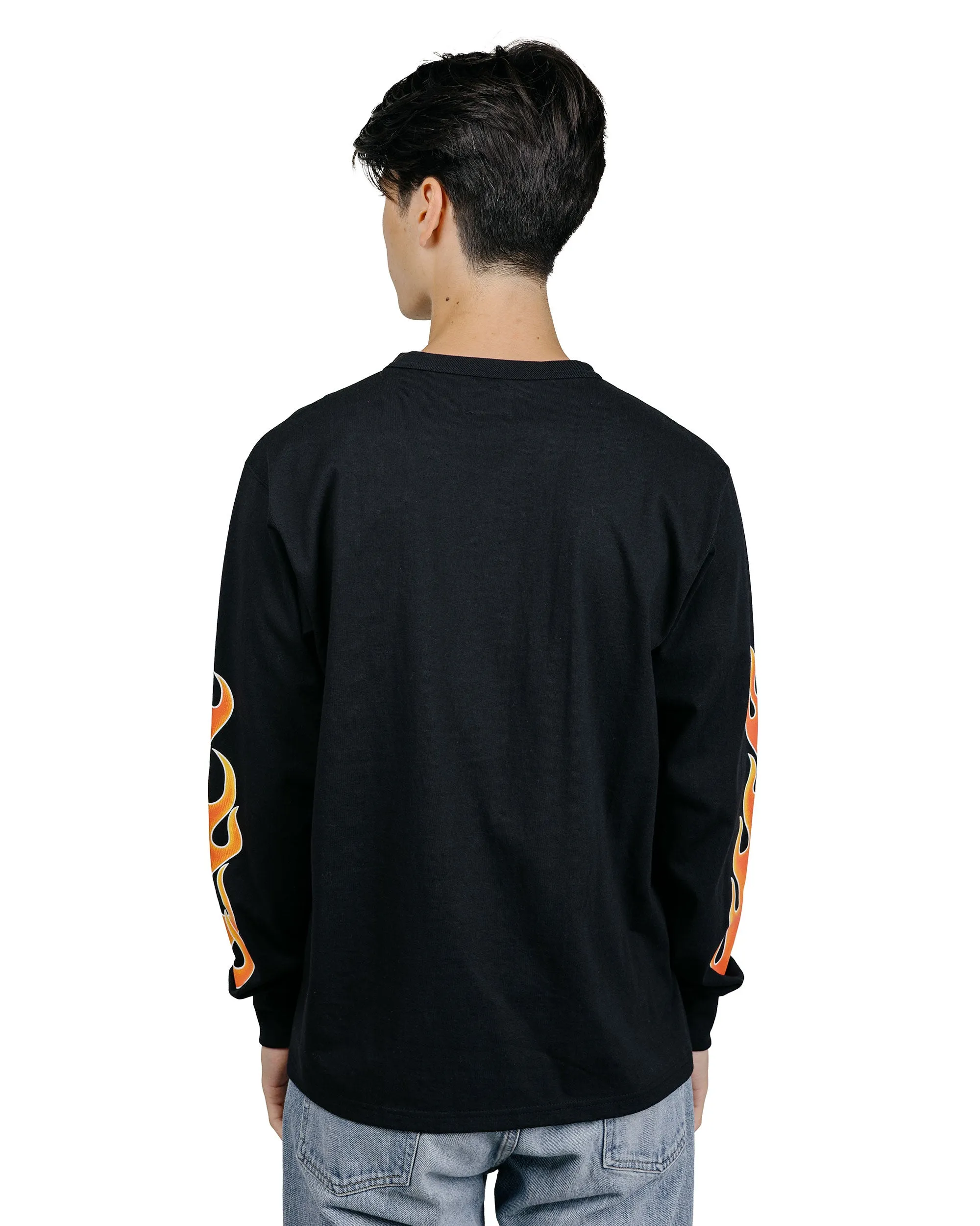 The Real McCoy's BC26005 BUCO L/S Tee / Chiefs Black/Red sold by Lost & Found product image thumbnail 3