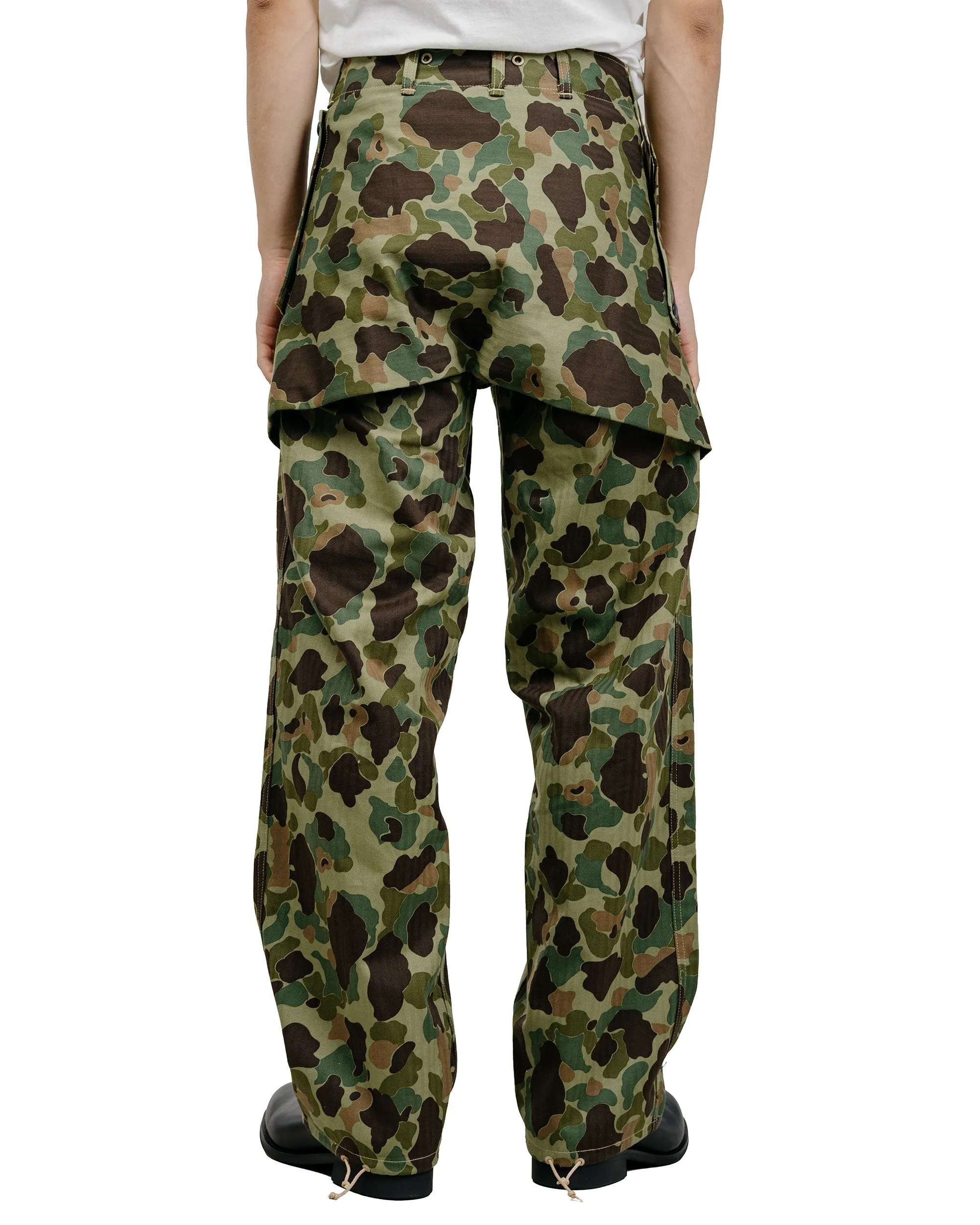 The Real McCoy's MP26001 P1944 Reversible Frogskin Camouflage Trousers Green sold by Lost & Found product image thumbnail 5