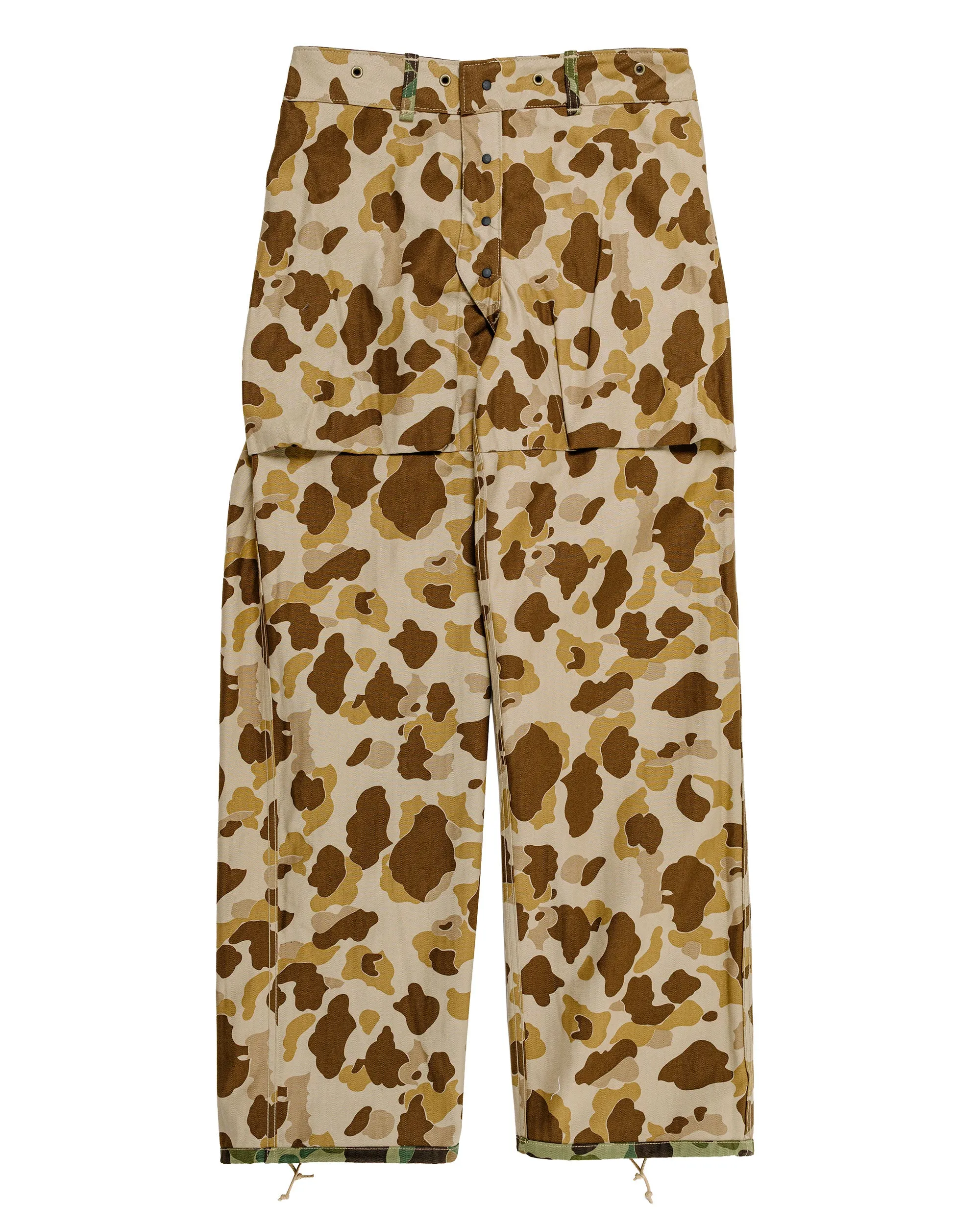 The Real McCoy's MP26001 P1944 Reversible Frogskin Camouflage Trousers Green sold by Lost & Found product image thumbnail 2
