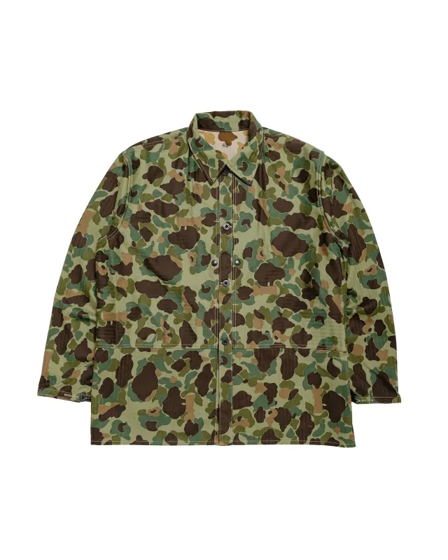 The Real McCoy's MJ26003 P1944 Reversible Frogskin Camouflage Coat Green made by The Real McCoy's