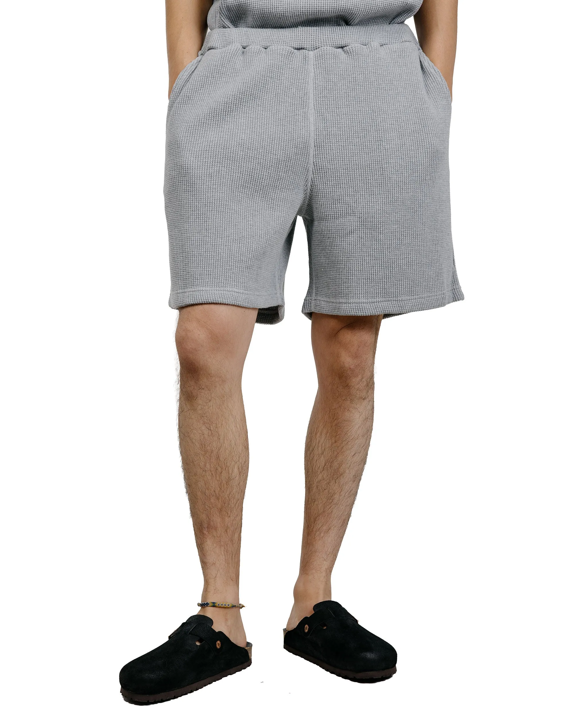 The Real McCoy's MC26004 Summer Thermal Shorts Gray sold by Lost & Found product image thumbnail 2