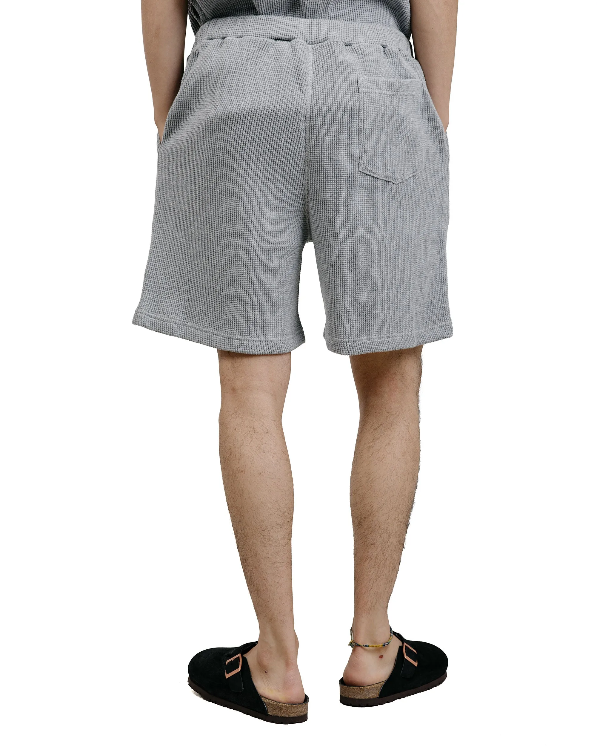 The Real McCoy's MC26004 Summer Thermal Shorts Gray sold by Lost & Found product image thumbnail 3