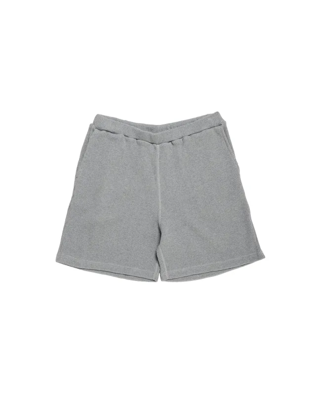 The Real McCoy's MC26004 Summer Thermal Shorts Gray made by The Real McCoy's