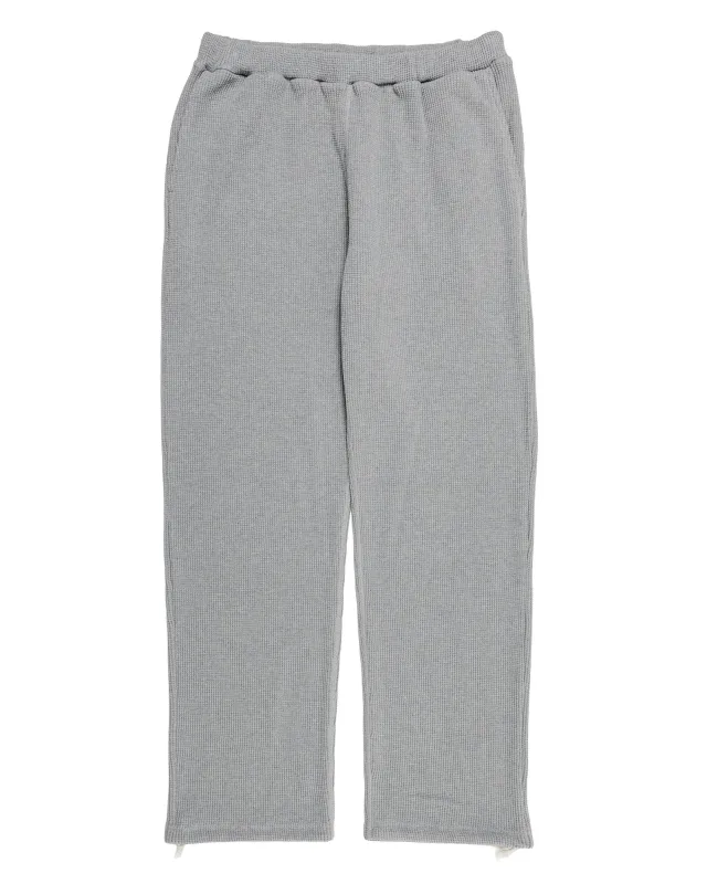 The Real McCoy's MC26003 Summer Thermal Pants Gray made by The Real McCoy's