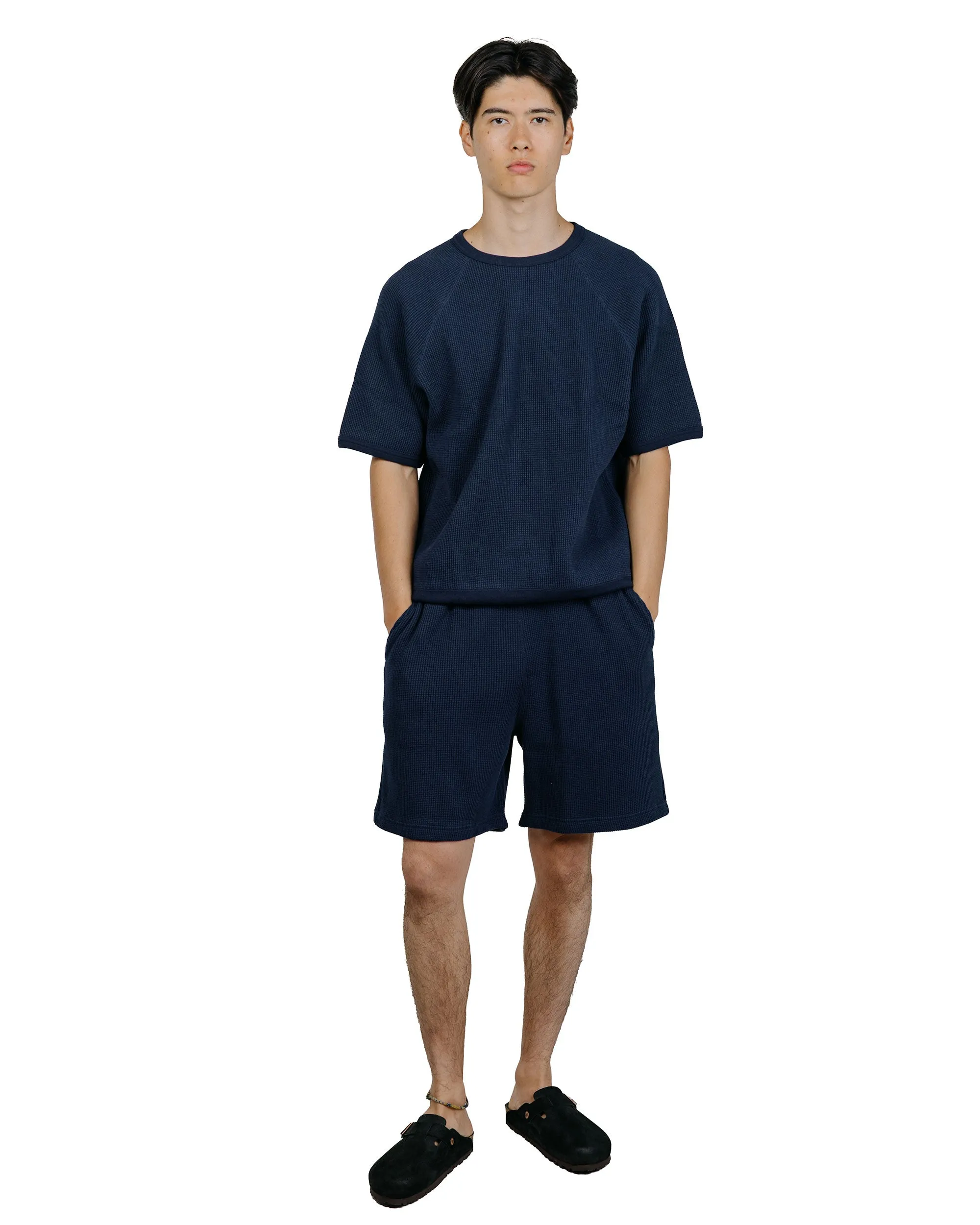 The Real McCoy's MC26002 Summer Thermal Tee Navy sold by Lost & Found product image thumbnail 5