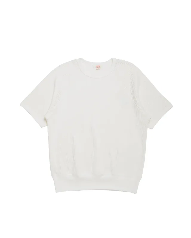 The Real McCoy's MC26002 Summer Thermal Tee White made by The Real McCoy's