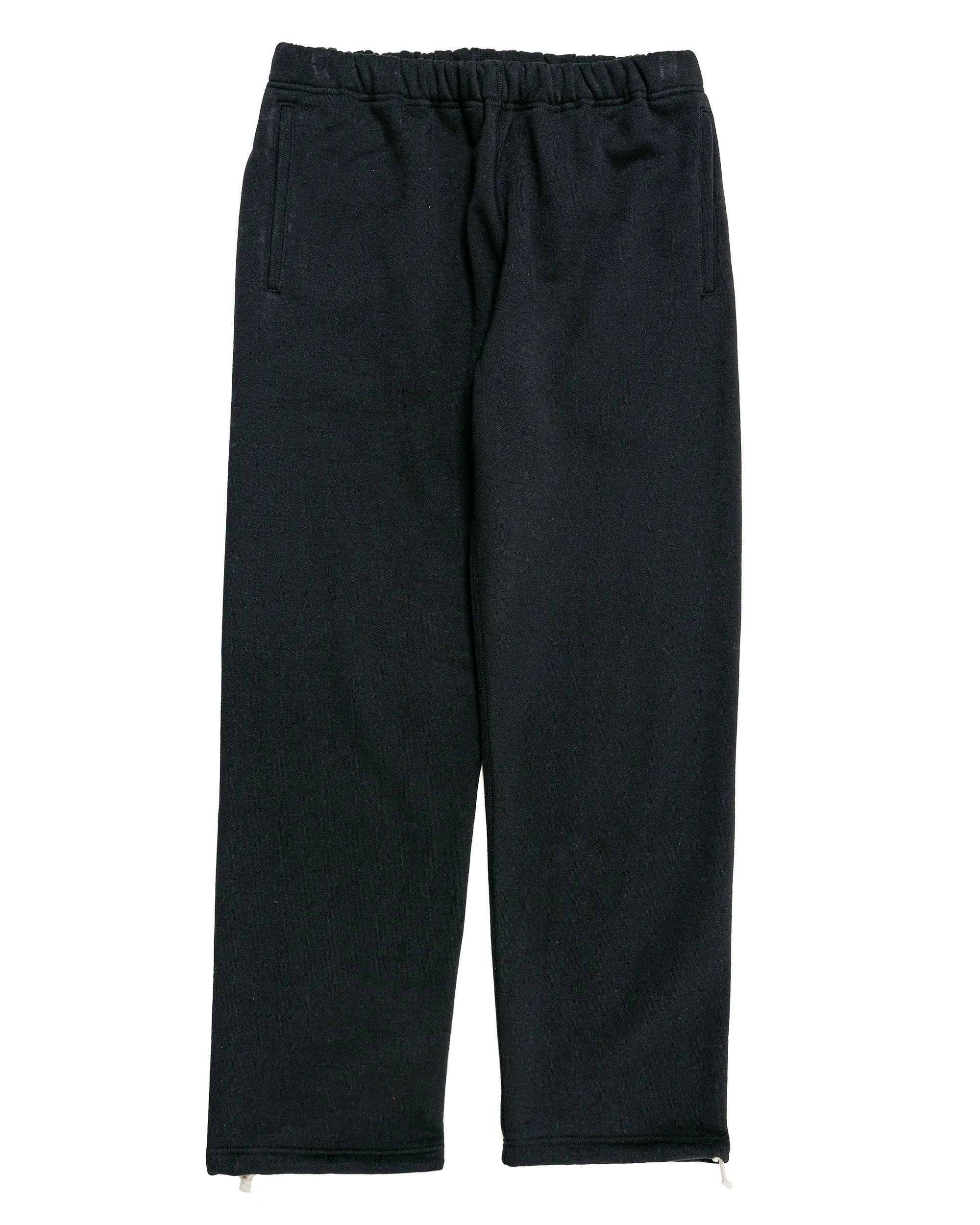 The Real McCoy's MC25107 12oz. Ball Park Sweatpants Black sold by Lost & Found