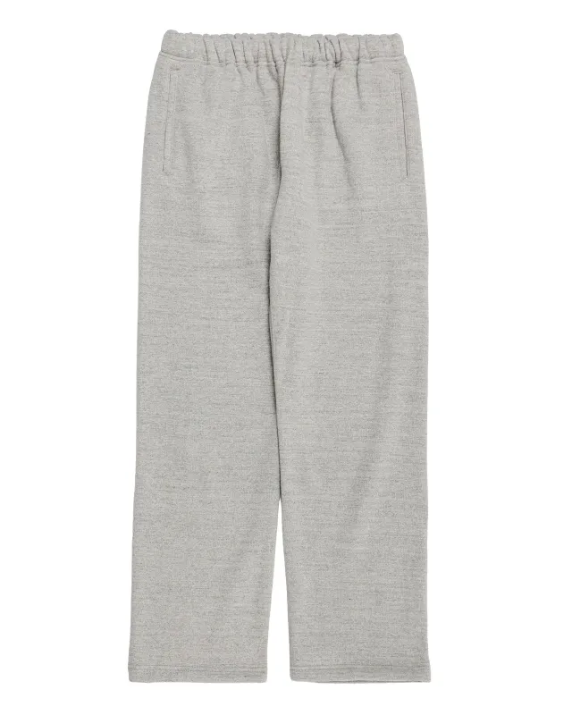 The Real McCoy's MC25107 12oz. Ball Park Sweatpants Medium Grey made by The Real McCoy's